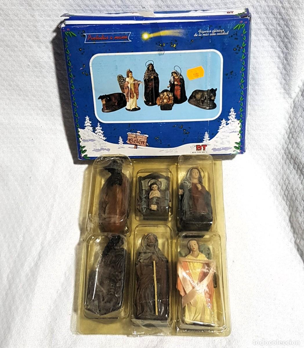 Figuras de Bel&eacute;n: LOTE ANTIGUO STOCK DE TIENDA FIGURAS NACIMIENTO DE -BOYS TOYS S.A- ESPA&Ntilde;A