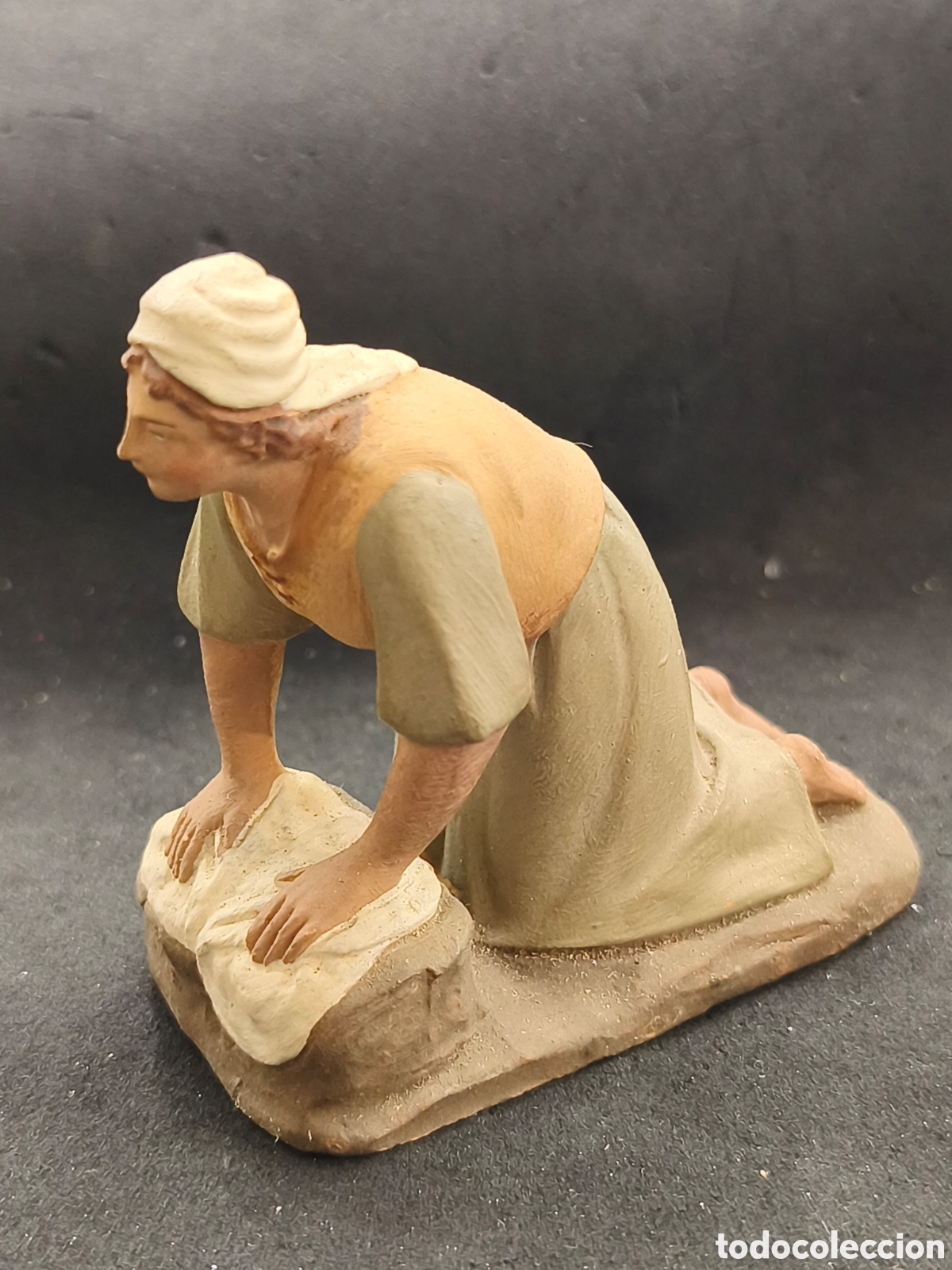 Figuras de Bel&eacute;n: Figura Bel&eacute;n barro, Castells 8cm x 7,5cm