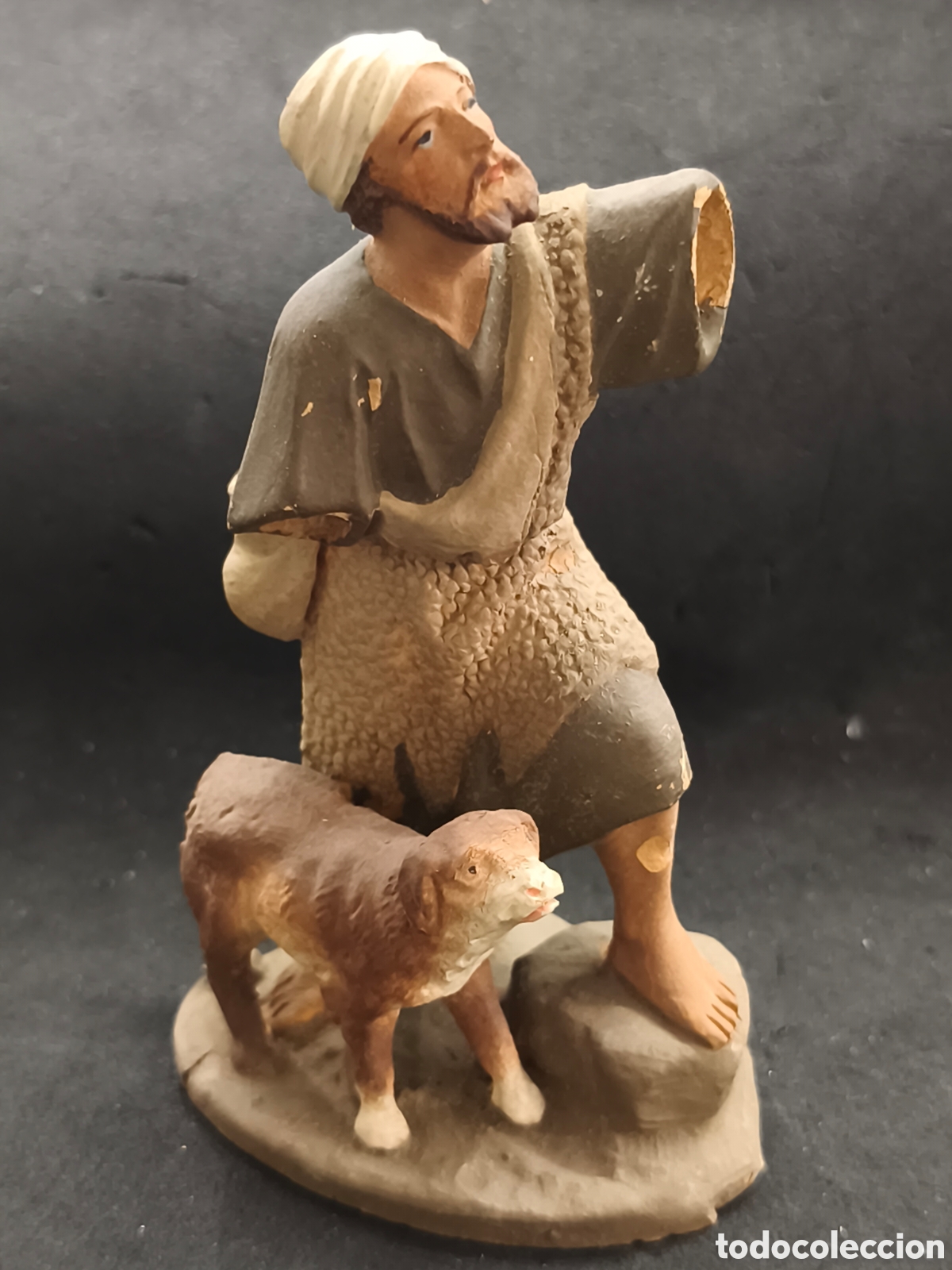 Figuras de Bel&eacute;n: Figura Bel&eacute;n de barro Castells 12cm