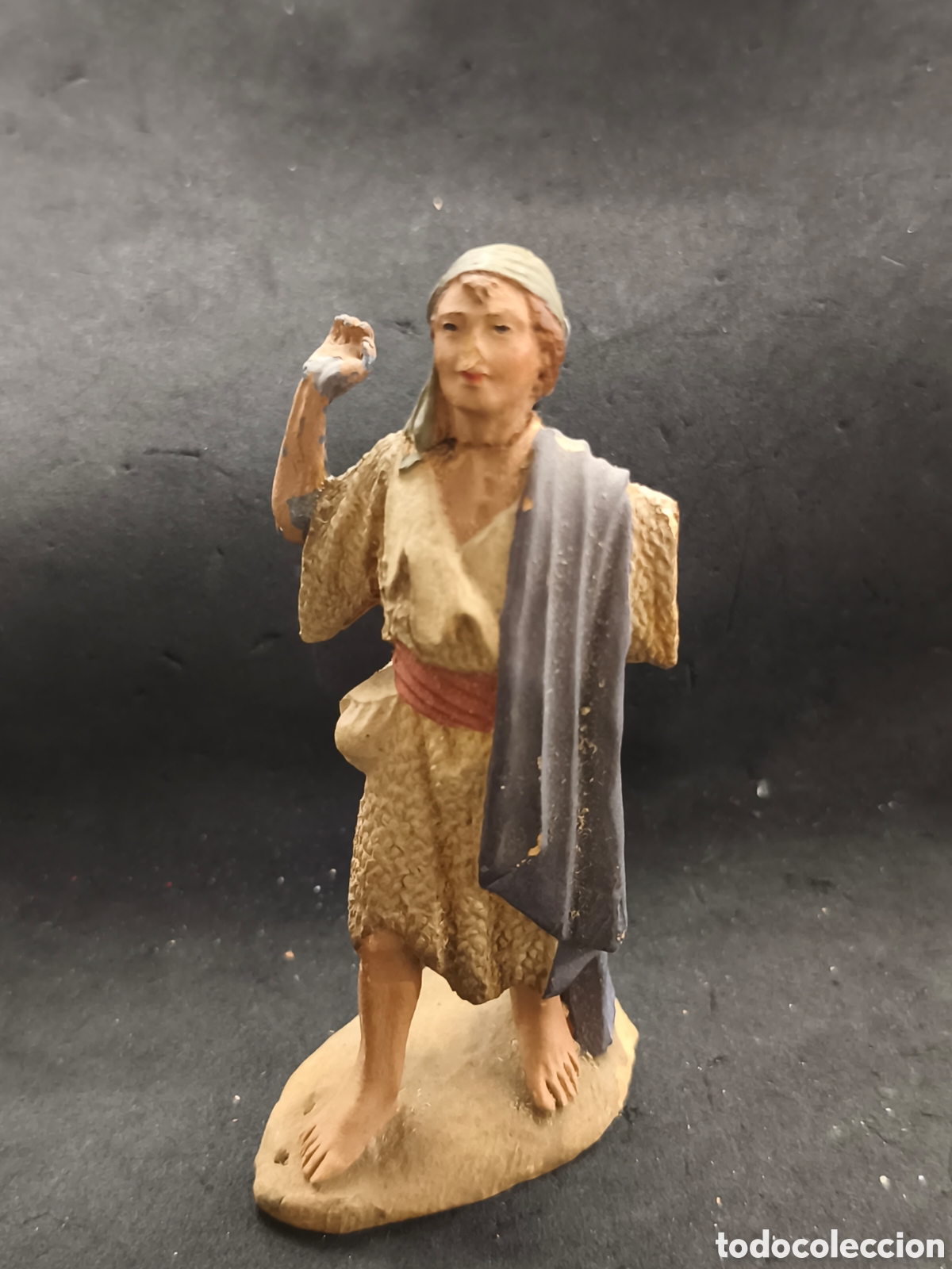 Figuras de Bel&eacute;n: Figura Bel&eacute;n de barro Castells para restaurar
