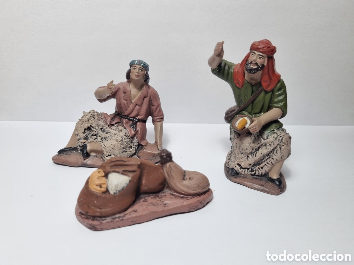 Figuras de Bel&eacute;n: Figuras 8-9 cm ORTIGAS SERRANO &oacute; SIMILAR - BEL&Eacute;N PESEBRE ARTESAN&Iacute;A MURCIANA