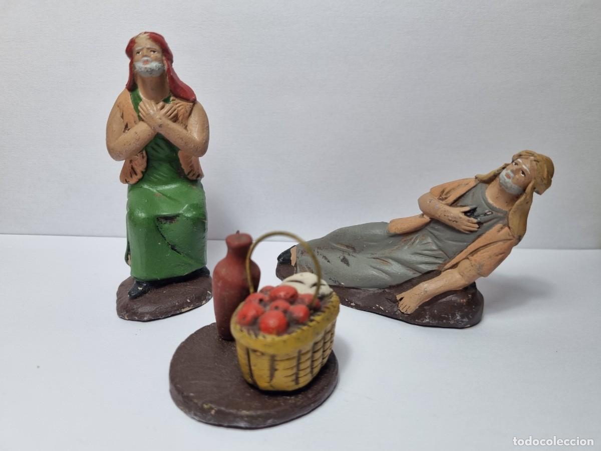 Figuras de Bel&eacute;n: Figuras 10-11 cm ORTIGAS - BEL&Eacute;N PESEBRE ARTESAN&Iacute;A MURCIANA