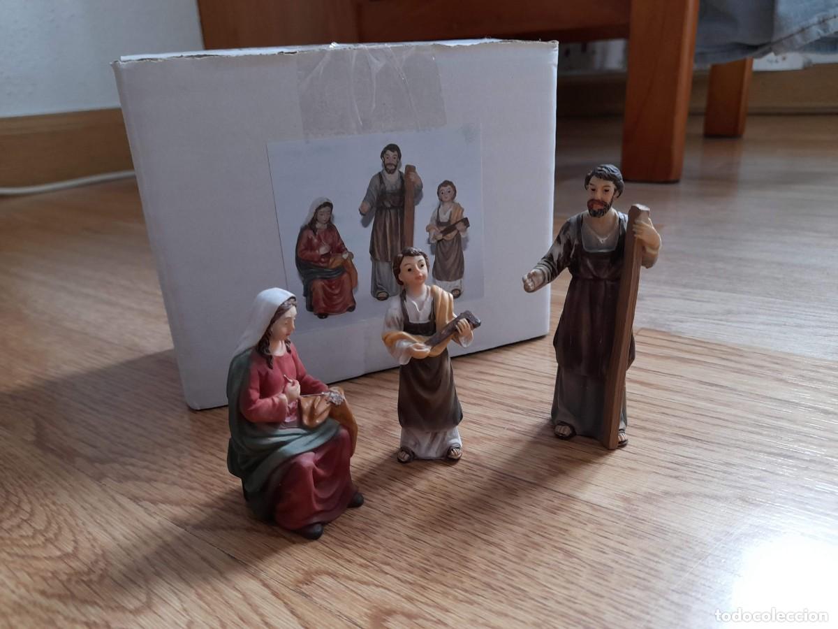 Figuras de Bel&eacute;n: Escena Sagrada Familia Escena Taller de San Jose Pesebre de Pascua