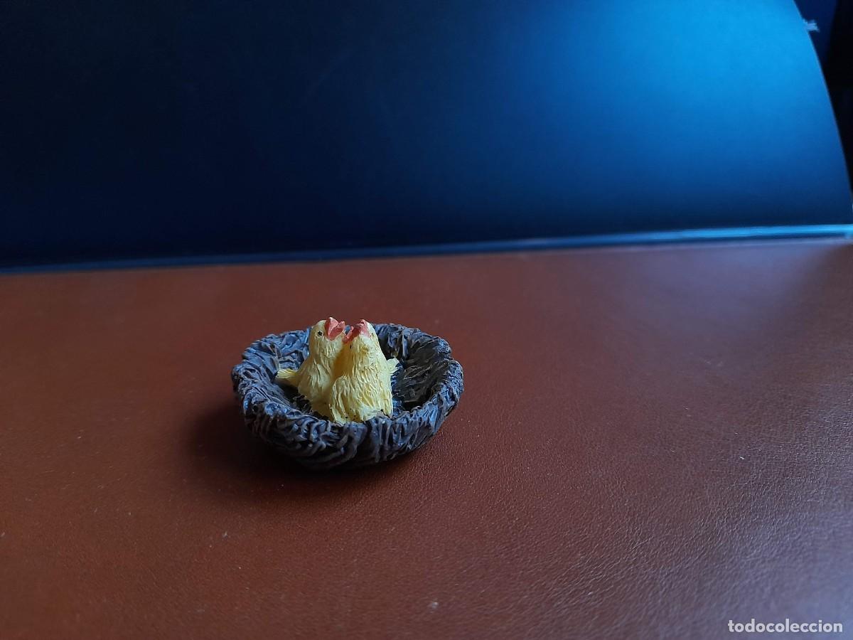 Figuras de Bel&eacute;n: Nido con pajaros para Belen - Foto 4