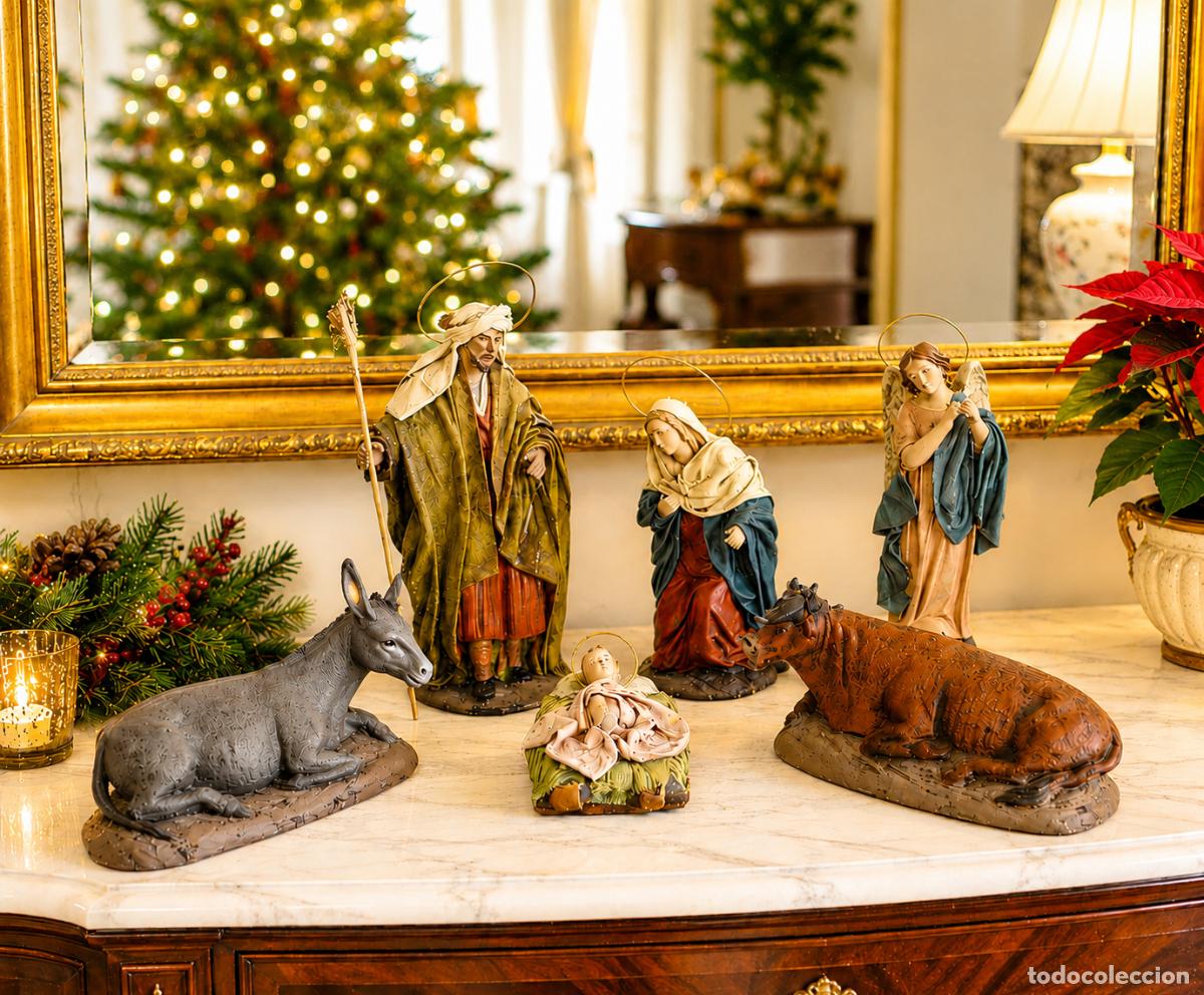 Statuine di Presepe: NACIMIENTO DE JESUS GRI&Ntilde;AN
