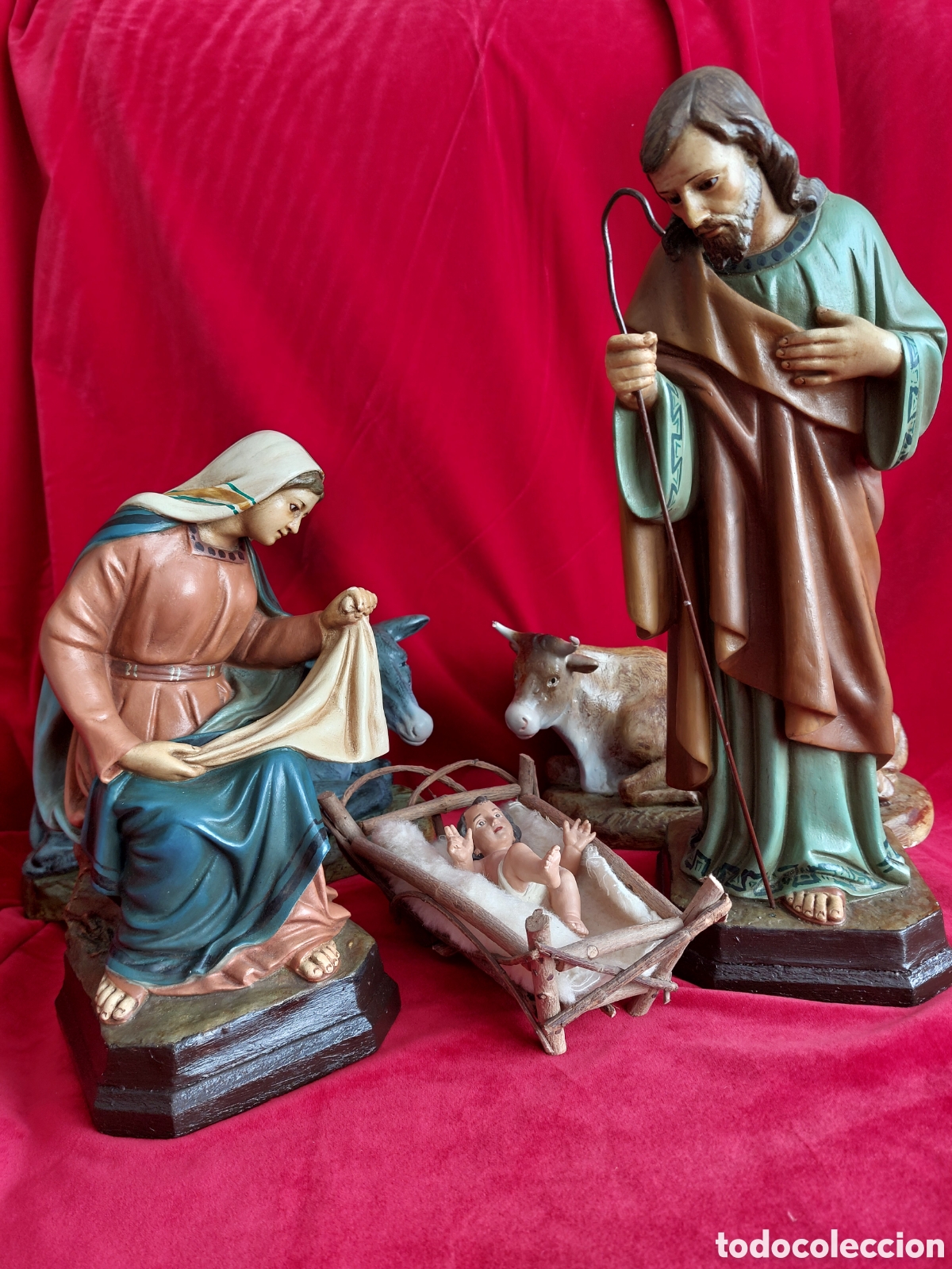 Figuras de Bel&eacute;n: Nacimiento belen olot serie 40
