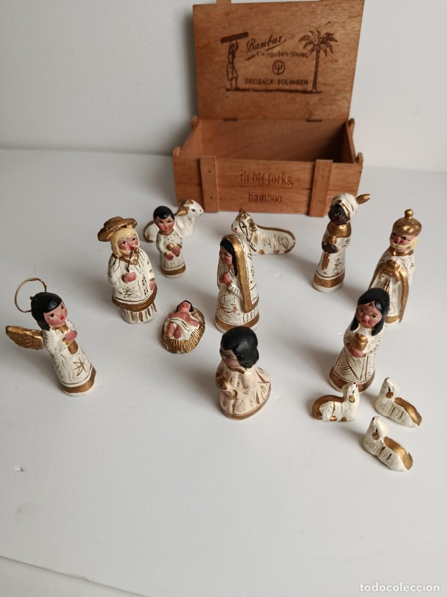 Figuras de Bel&eacute;n: BELEN MEXICANO. 14 FIGURAS. NACIMIENTO.