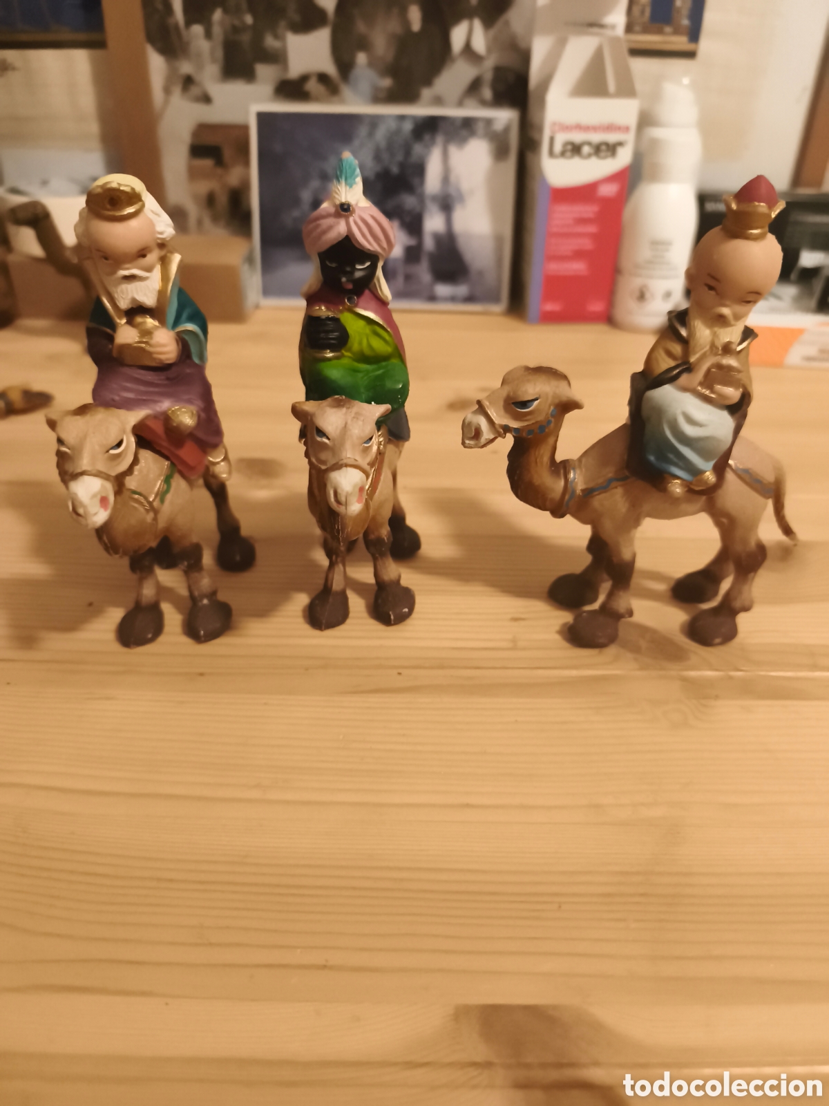 Figuras de Bel&eacute;n: Antiguos Reyes Magos de Ferrandiz, pech de los grandes a&ntilde;os 70