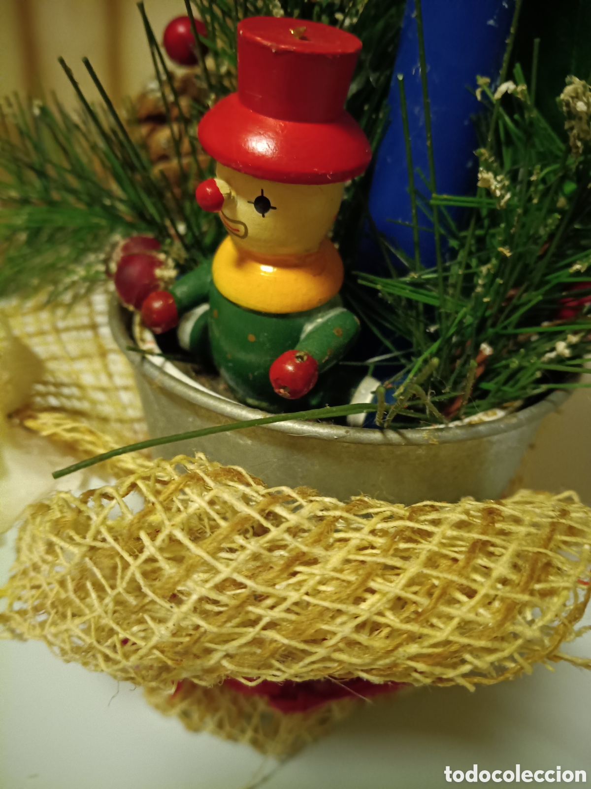 Figuras de Bel&eacute;n: CENTRO DE NAVIDAD, VINTAGE - Foto 5
