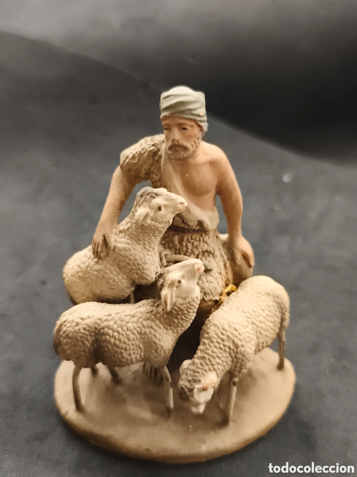 Figuras de Bel&eacute;n: Figura Bel&eacute;n barro Castells??? 7,5cm