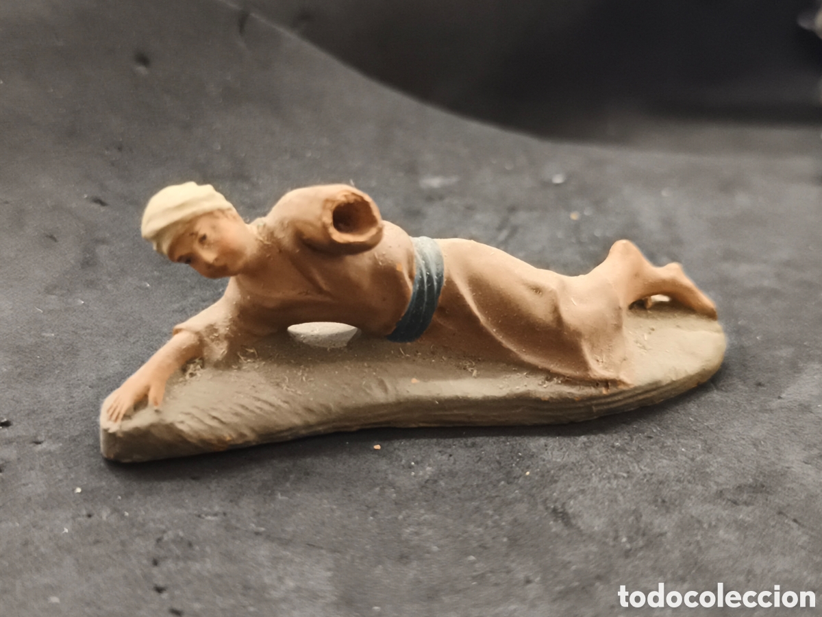 Figuras de Bel&eacute;n: Figura Bel&eacute;n barro Castells??? 8,5cm