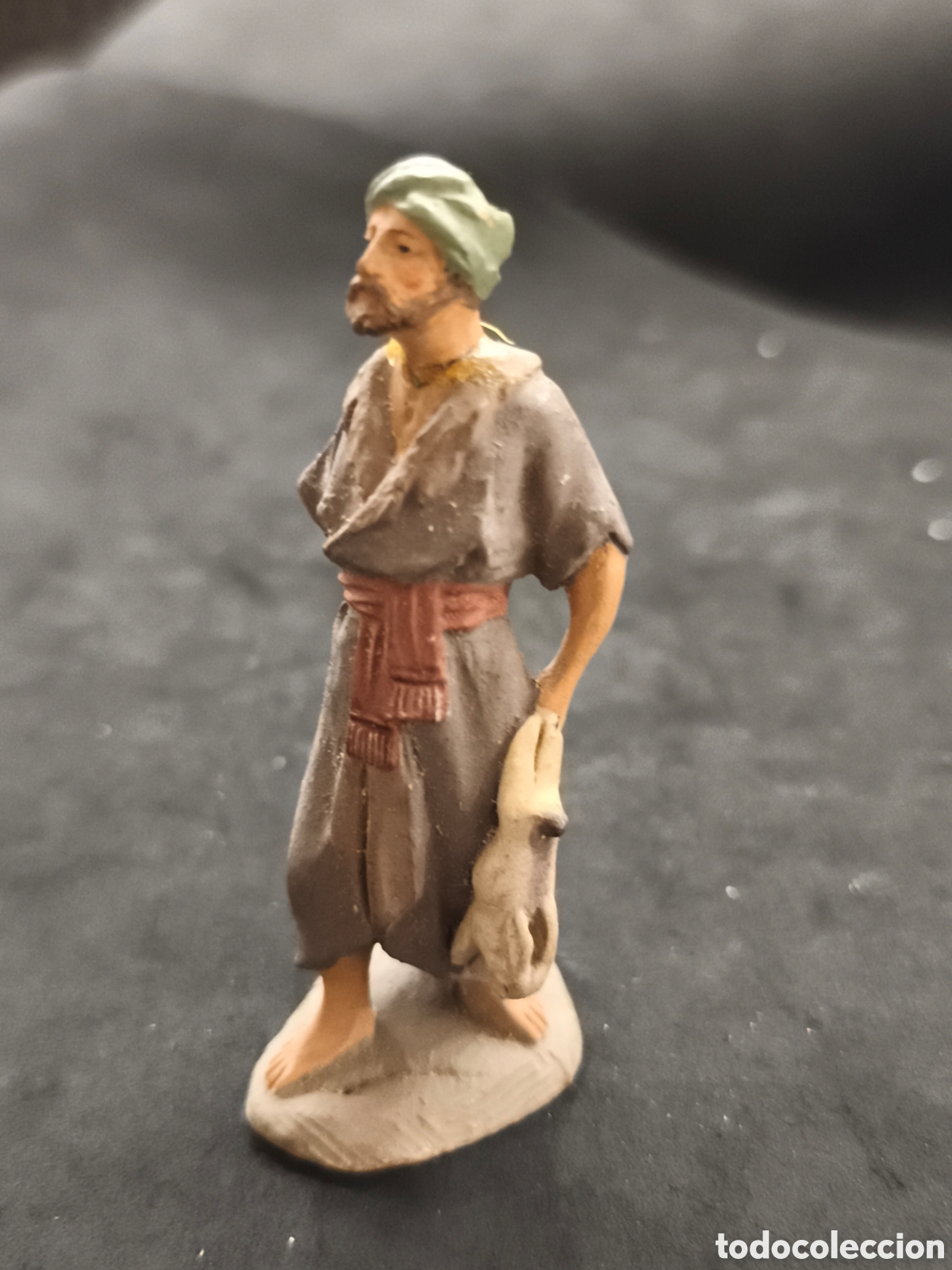 Figuras de Bel&eacute;n: Figura Bel&eacute;n barro Castells??? 8,5cm