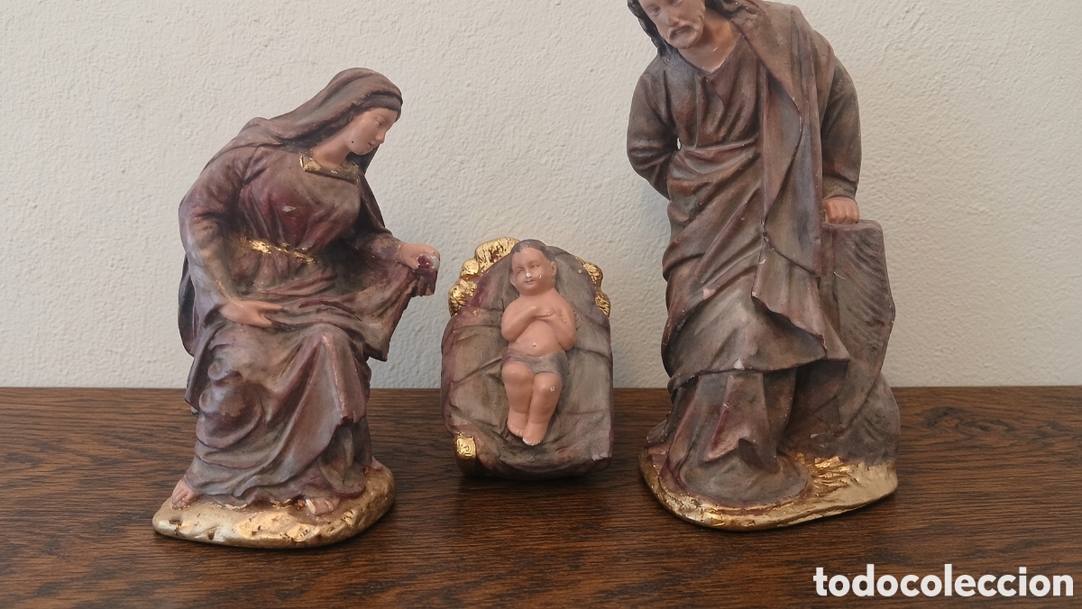 Figuras de Bel&eacute;n: Bel&eacute;n figuras antiguas.Conjunto de figuras antiguas para bel&eacute;n.