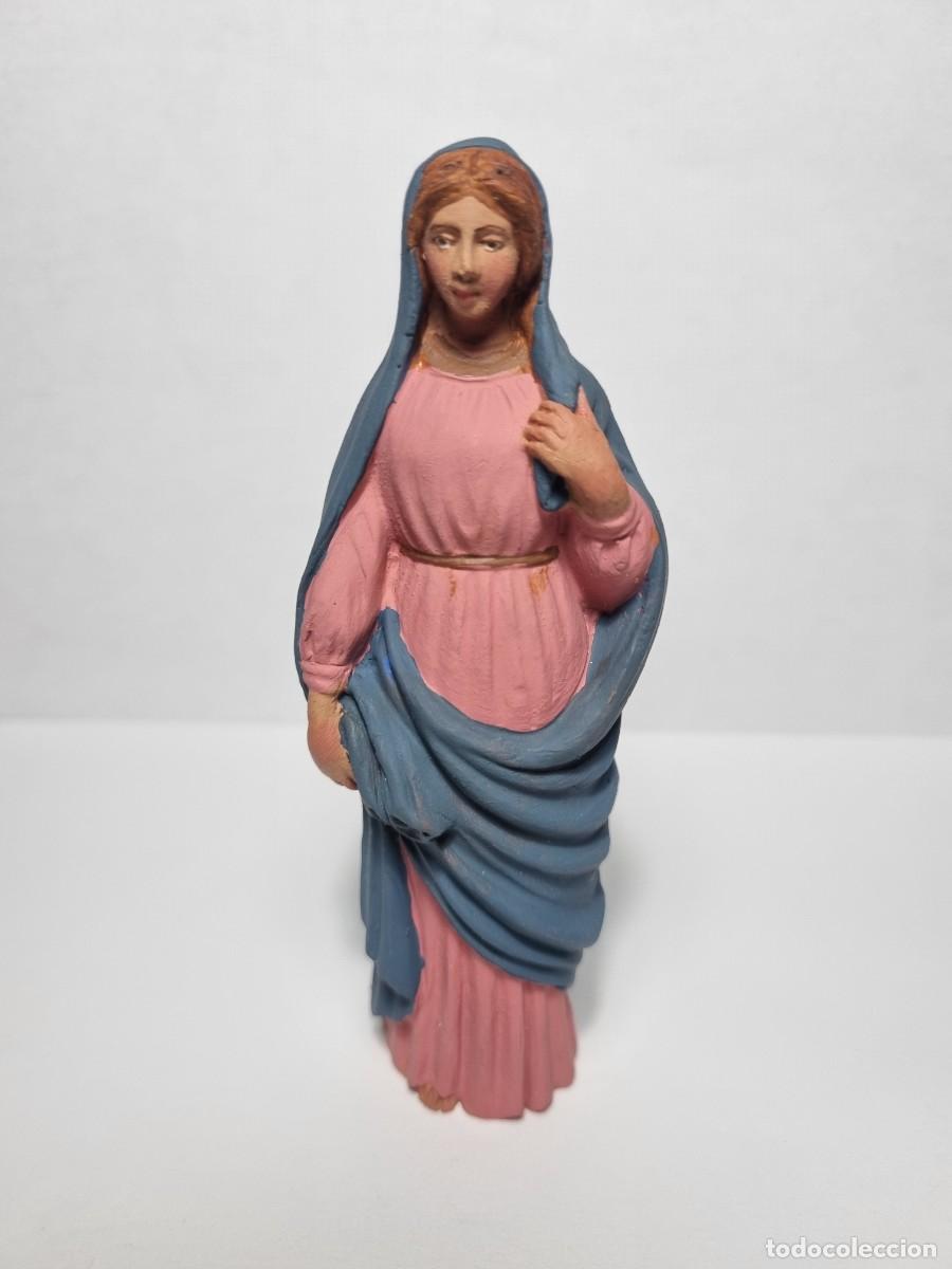 Figuras de Bel&eacute;n: Figura 12 cm CASTELLS HERMANOS - BEL&Eacute;N PESEBRE BARRO