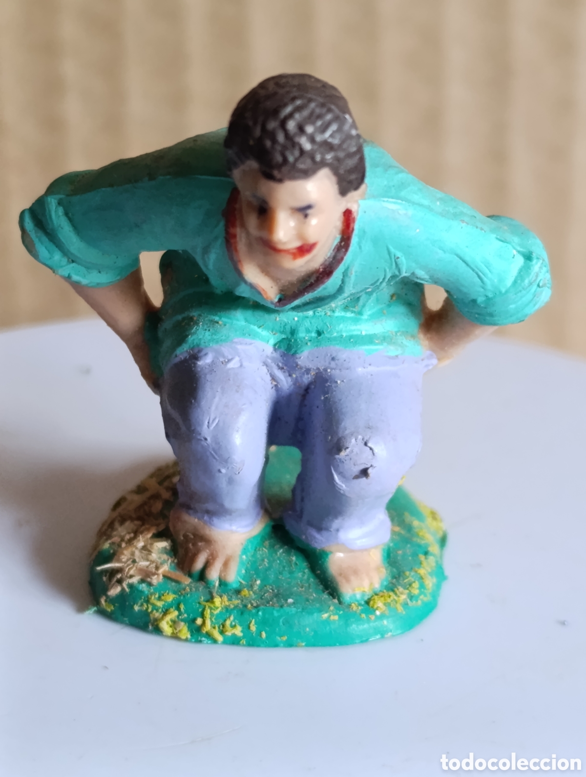 Figuras de Bel&eacute;n: FIGURA DE CAGANET PVC.PARA BELEN.