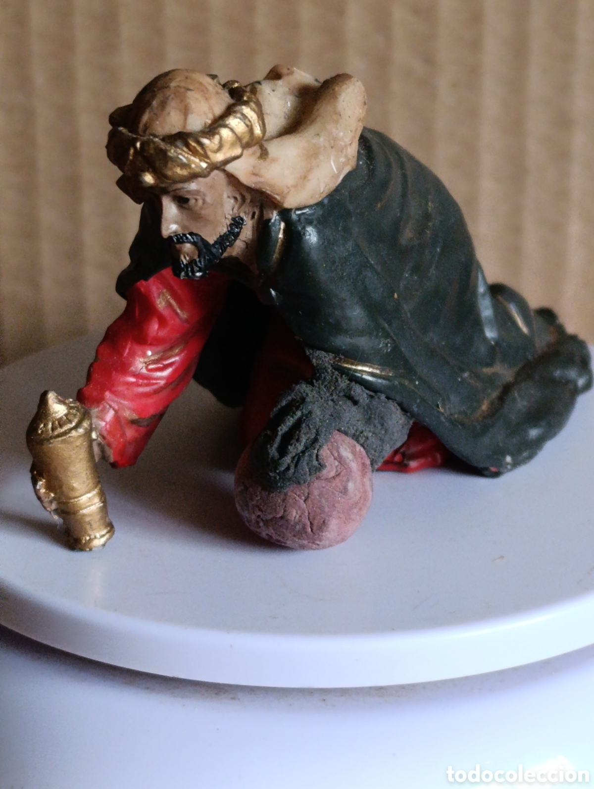 Figuras de Bel&eacute;n: FIGURA DEL REY GASPAR PARA BELEN.RESTAURADA.