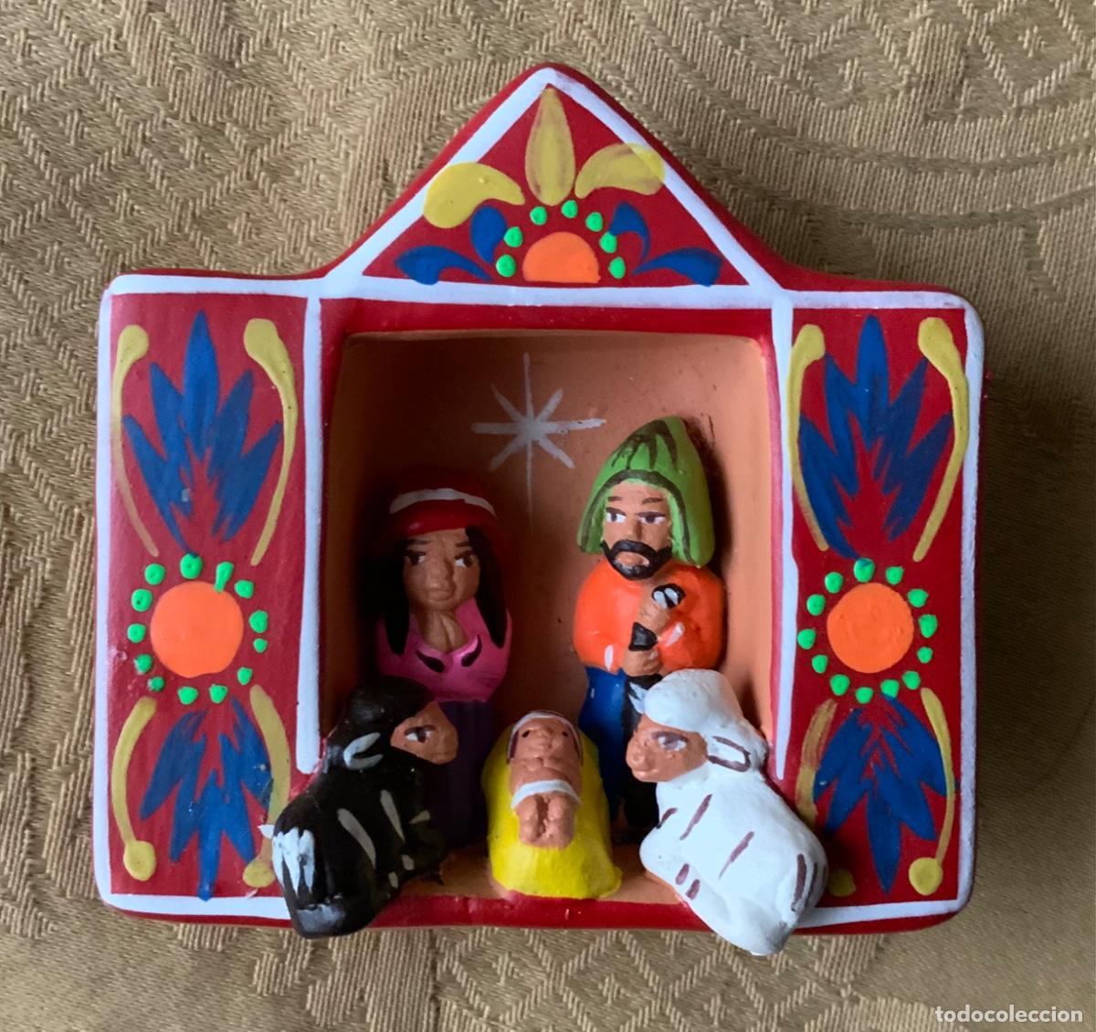Figuras de Bel&eacute;n: BELEN AYACUCHO DE BARRO