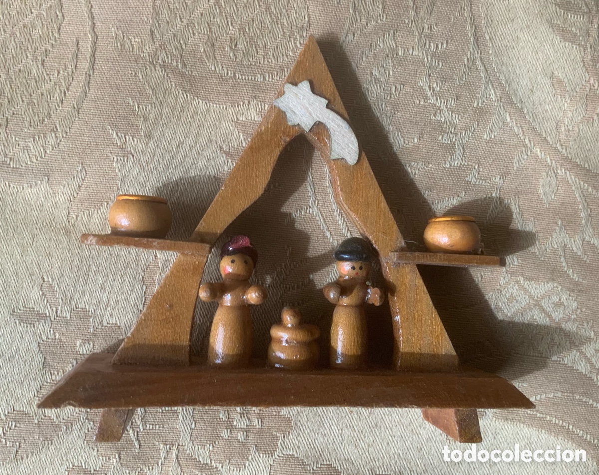 Figuras de Bel&eacute;n: PEQUE&Ntilde;O BELEN DE SAJONIA, ALEMANIA