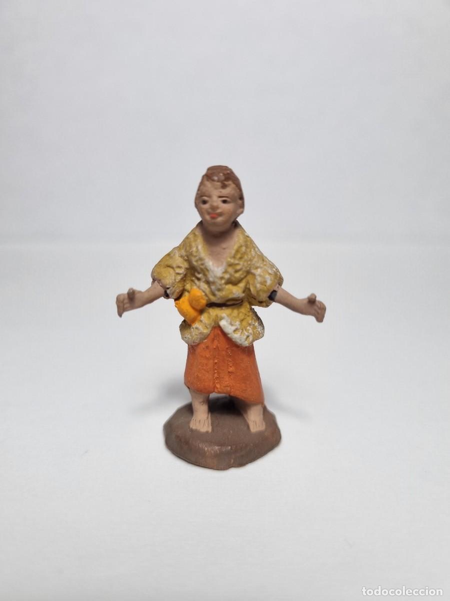 Figuras de Bel&eacute;n: Figura 4 cm. ARTESAN&Iacute;A CATALANA - BEL&Eacute;N PESEBRE BARRO