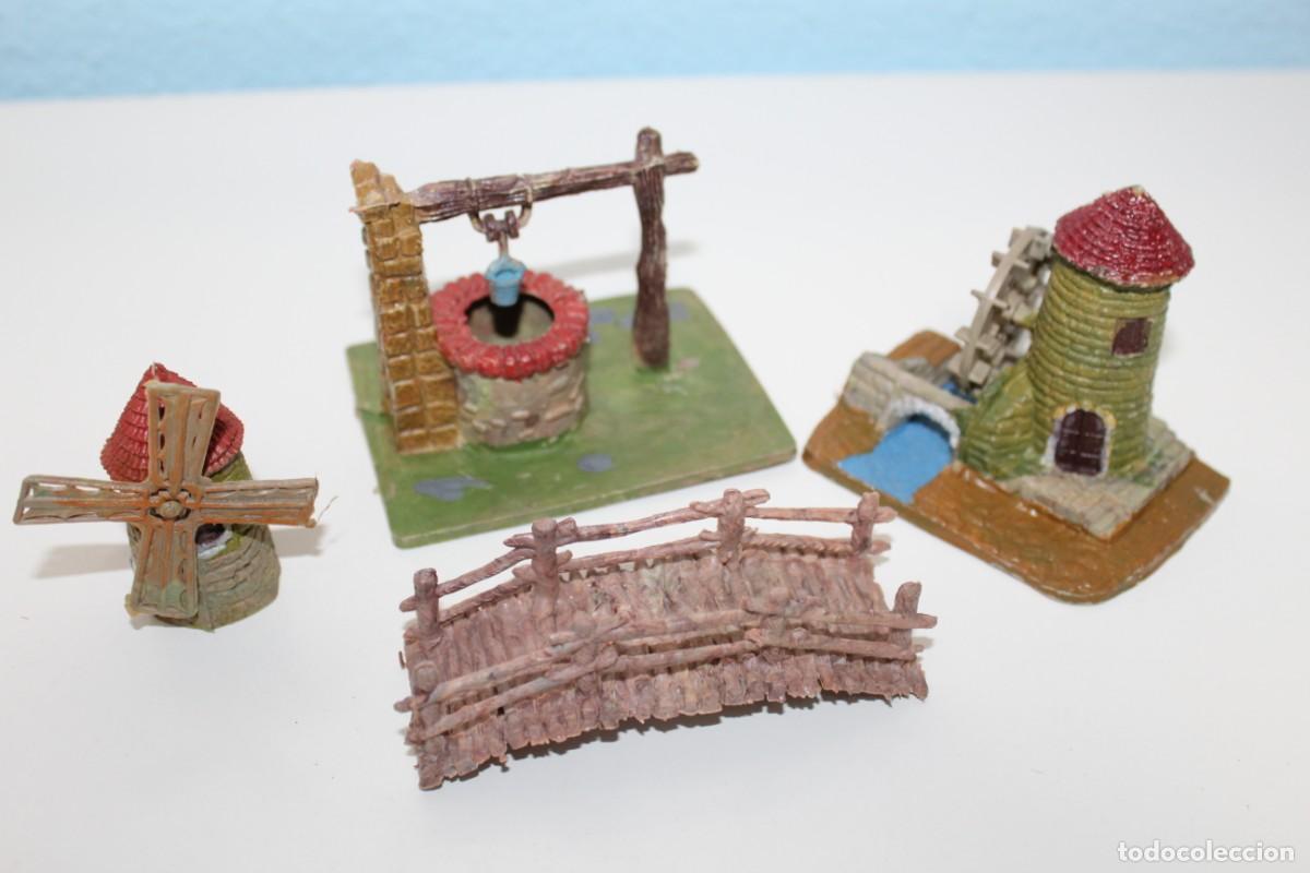 Figuras de Bel&eacute;n: LOTE FIGURAS COMPLEMENTOS DE BELEN PLASTICO DESCONOZCO SU FABRICANTE