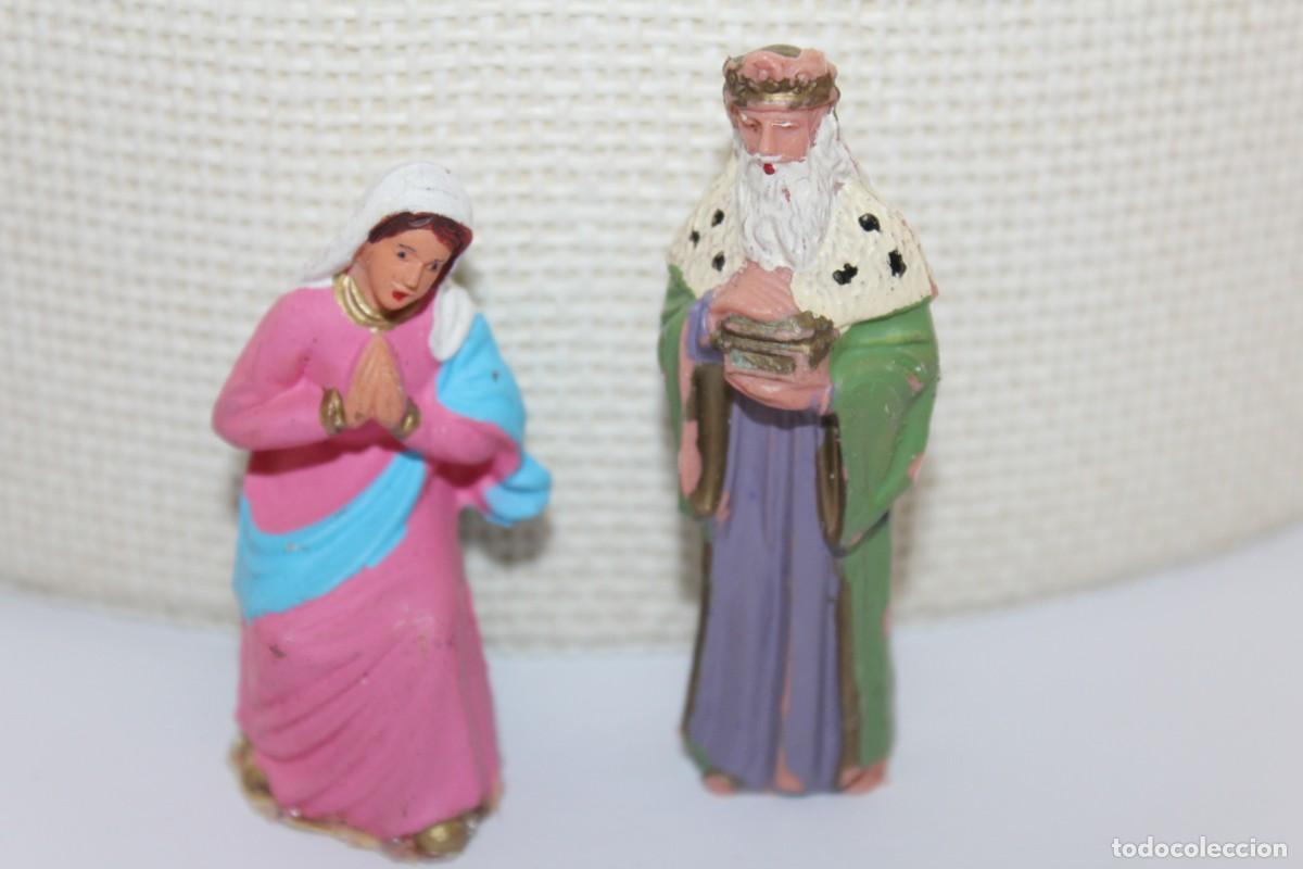 Figuras de Bel&eacute;n: LOTE FIGURAS DE BELEN PLASTICO DESCONOZCO SU FABRICANTE