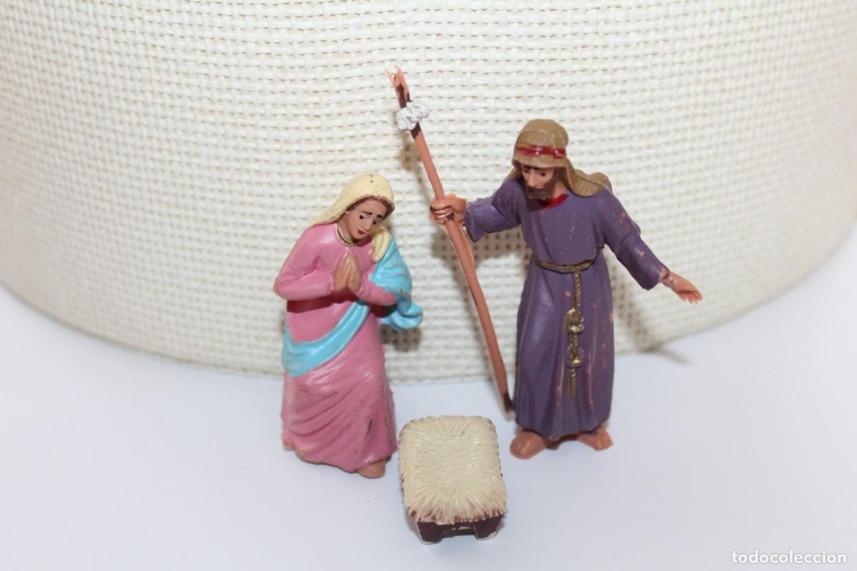 Figuras de Bel&eacute;n: LOTE FIGURAS DE BELEN PLASTICO DESCONOZCO SU FABRICANTE