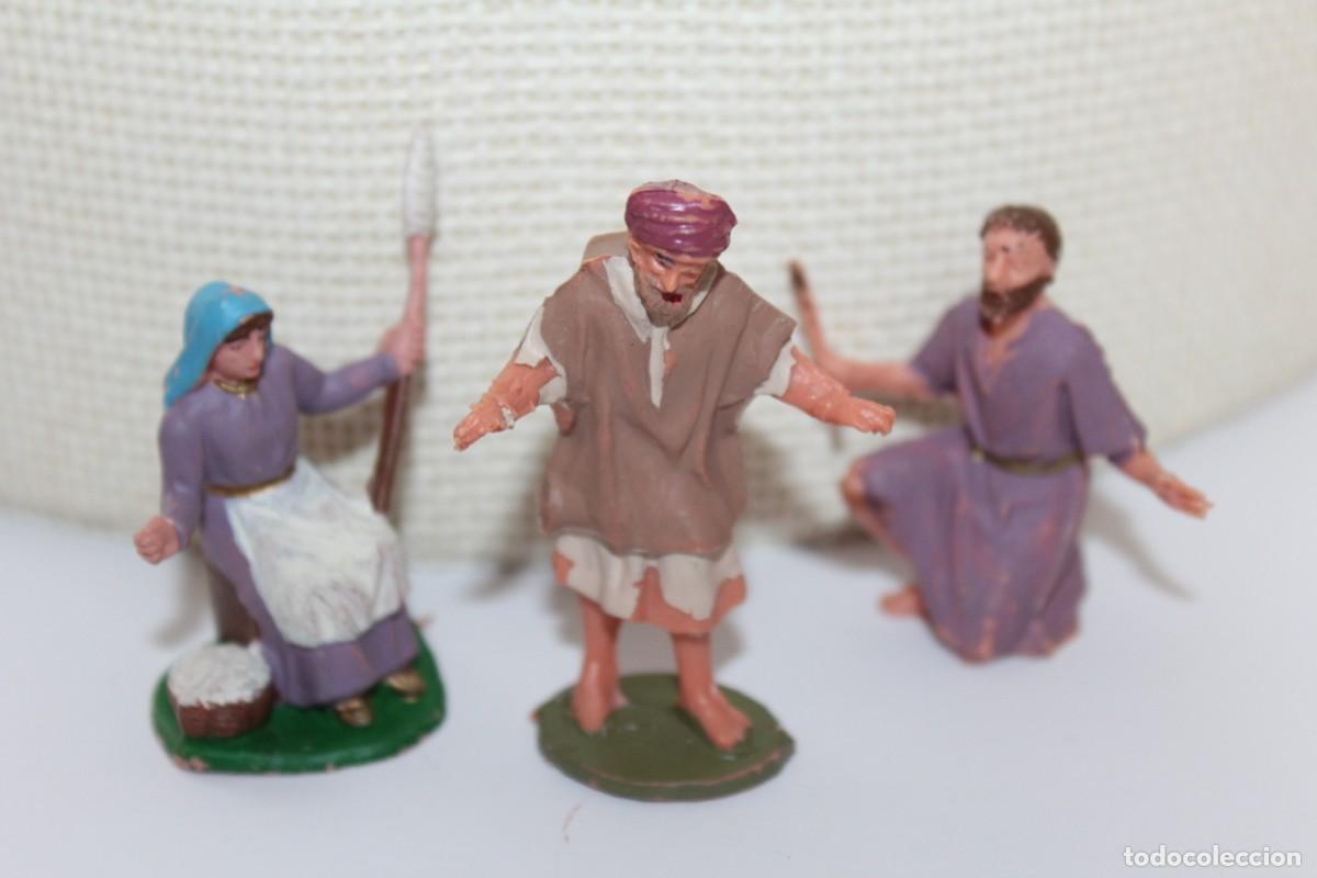 Figuras de Bel&eacute;n: LOTE FIGURAS DE BELEN PLASTICO DESCONOZCO SU FABRICANTE