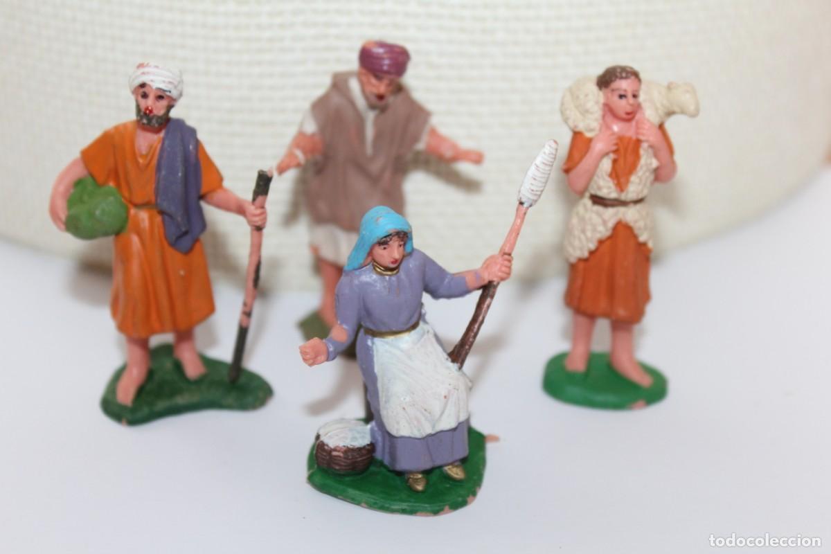 Figuras de Bel&eacute;n: LOTE FIGURAS DE BELEN PLASTICO DESCONOZCO SU FABRICANTE