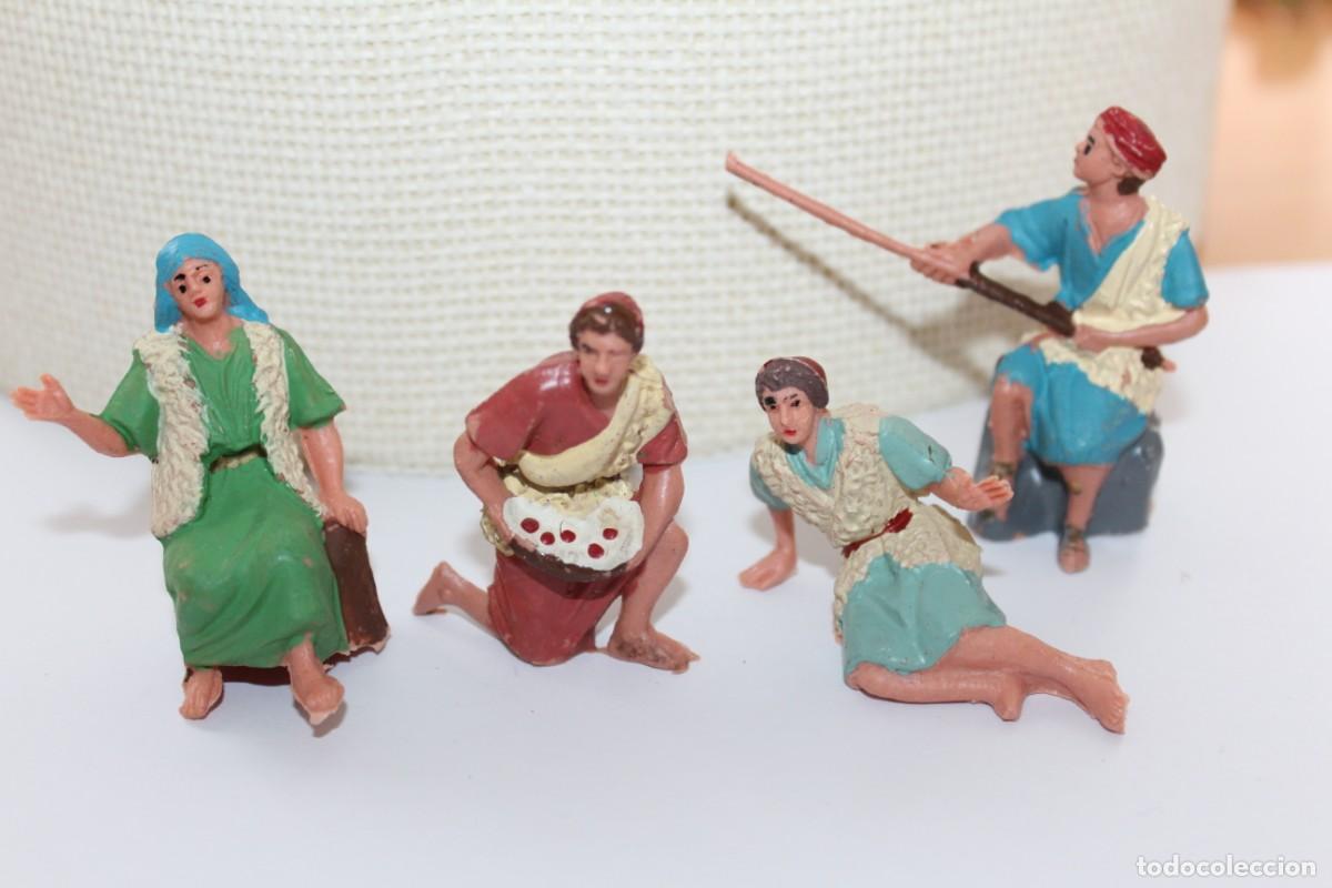 Figuras de Bel&eacute;n: LOTE FIGURAS DE BELEN PLASTICO DESCONOZCO SU FABRICANTE