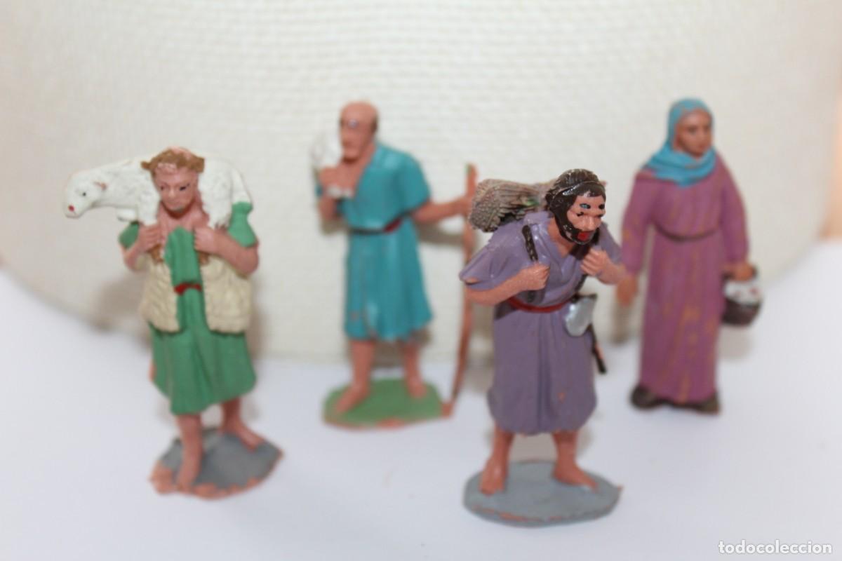 Figuras de Bel&eacute;n: LOTE FIGURAS DE BELEN PLASTICO DESCONOZCO SU FABRICANTE