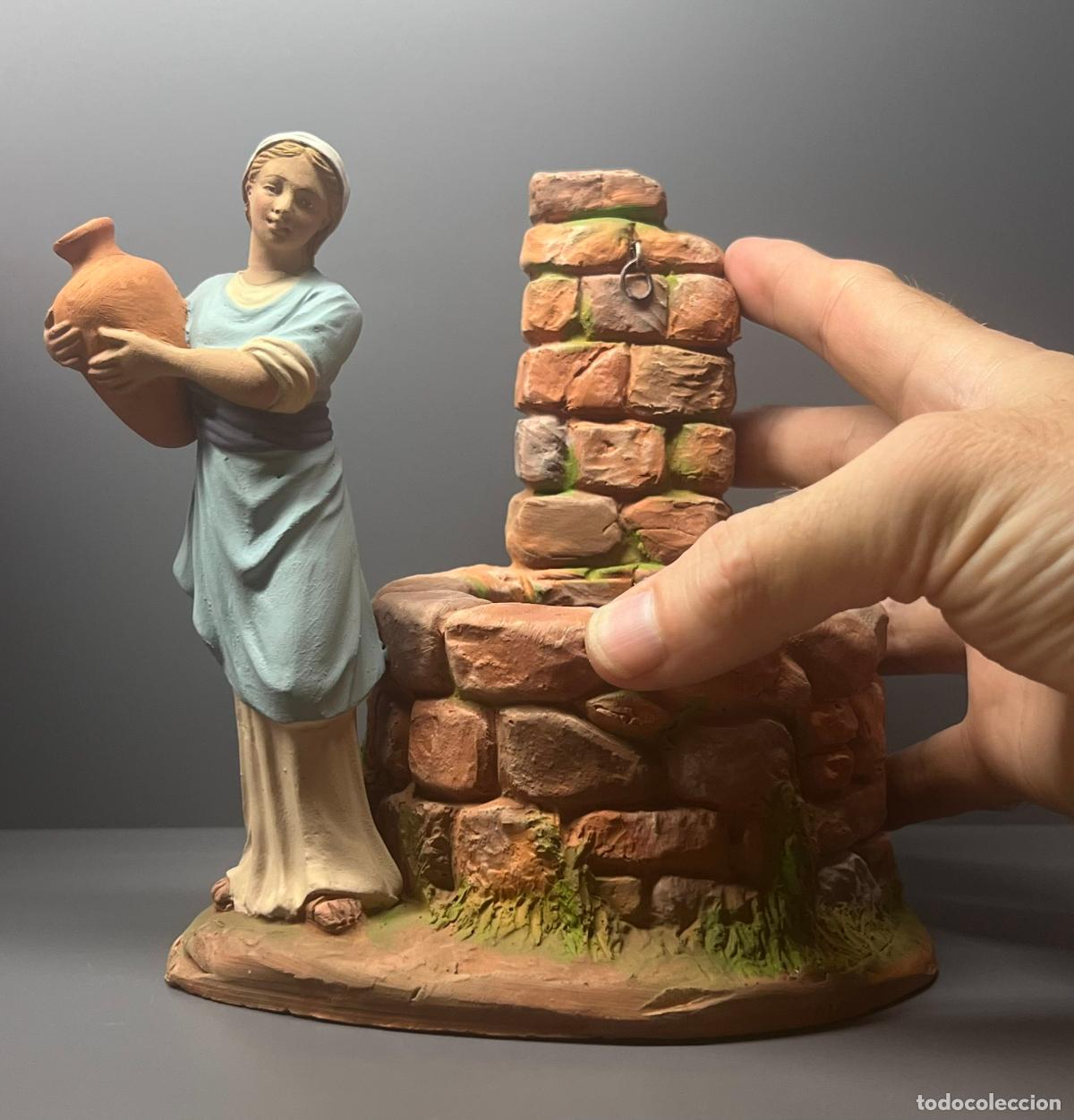 Figuras de Bel&eacute;n: Figura de Bel&eacute;n. Hermanos Castells. Serie 15 cm.