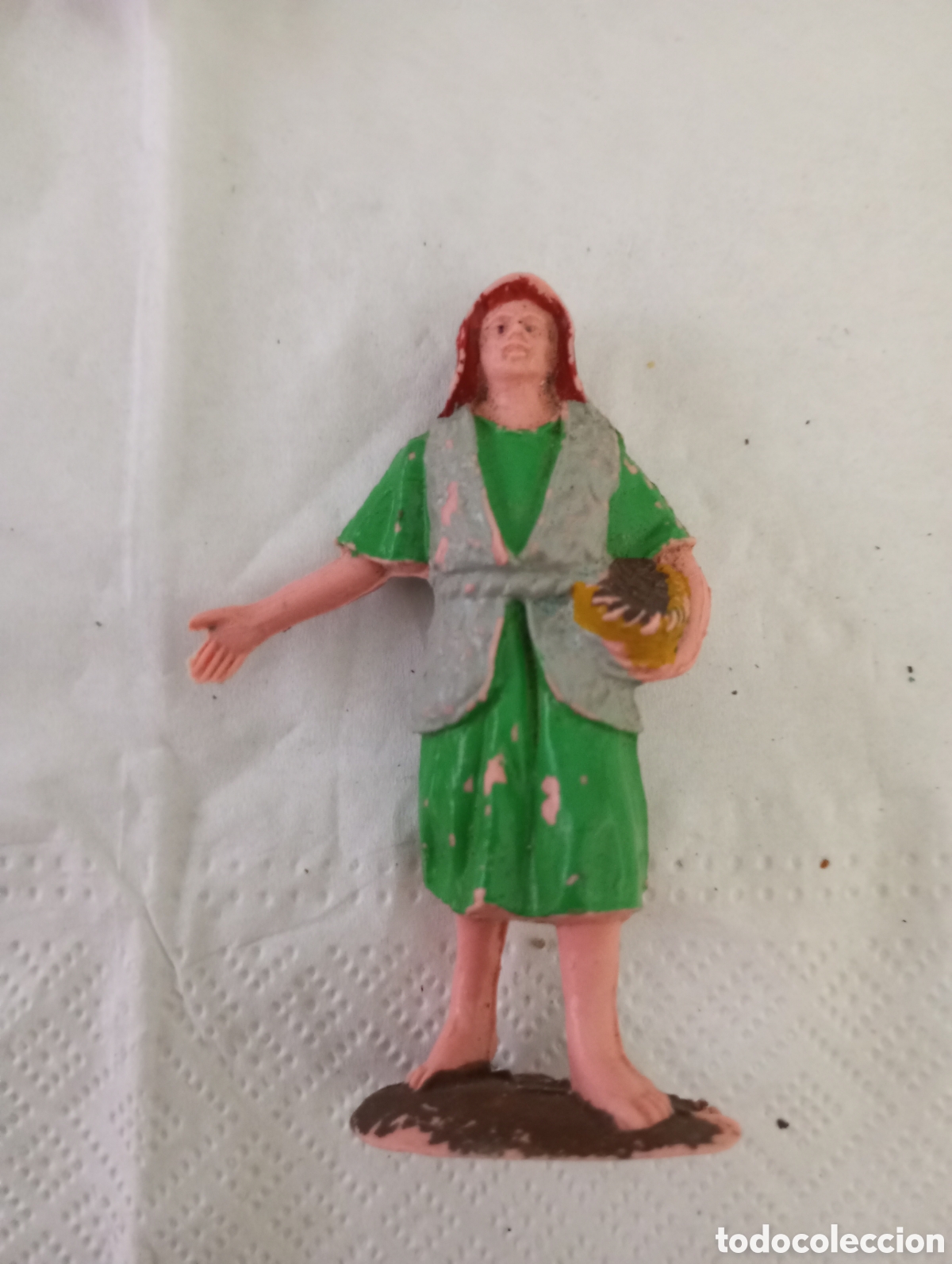Figuras de Bel&eacute;n: Figura de bel&eacute;n En plastico duro 7 cms altura