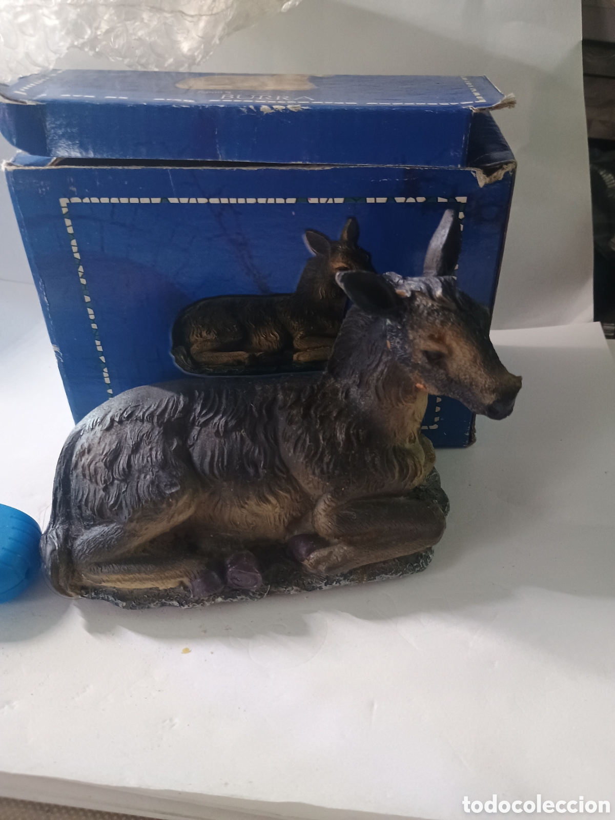 Figuras de Bel&eacute;n: FIGURA BELEN BBVA-BURRO