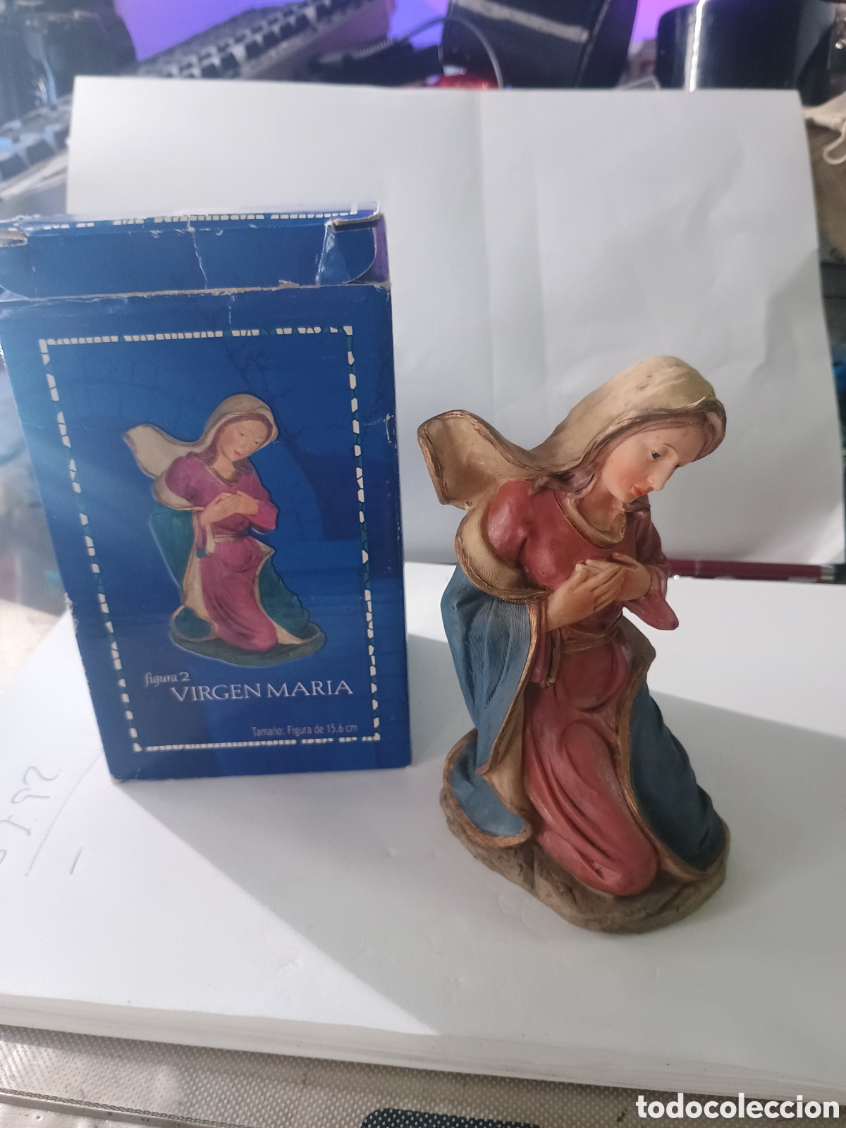 Figuras de Bel&eacute;n: FIGURA BELEN BBVA-VIRGEN MARIA