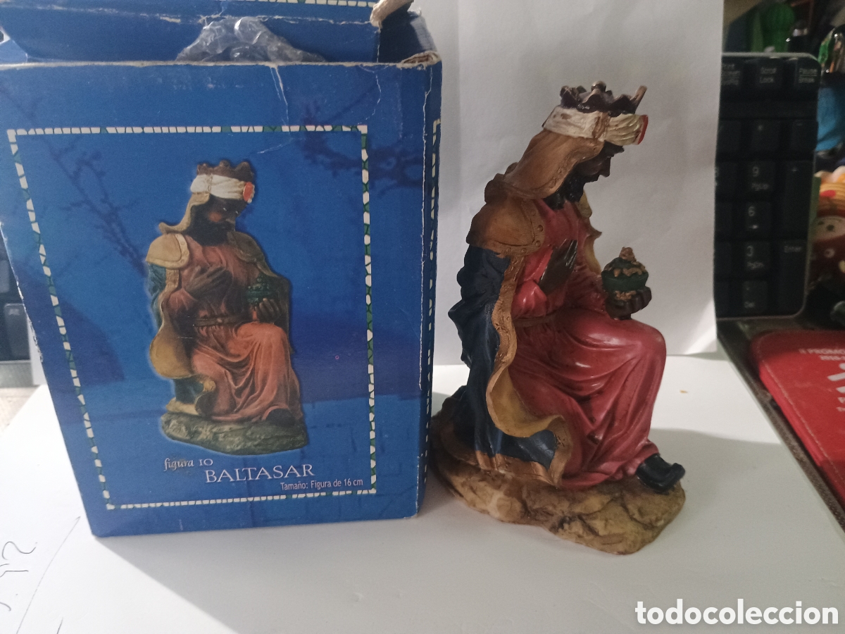 Figuras de Bel&eacute;n: FIGURA BELEN BBVA-REY BALTASAR