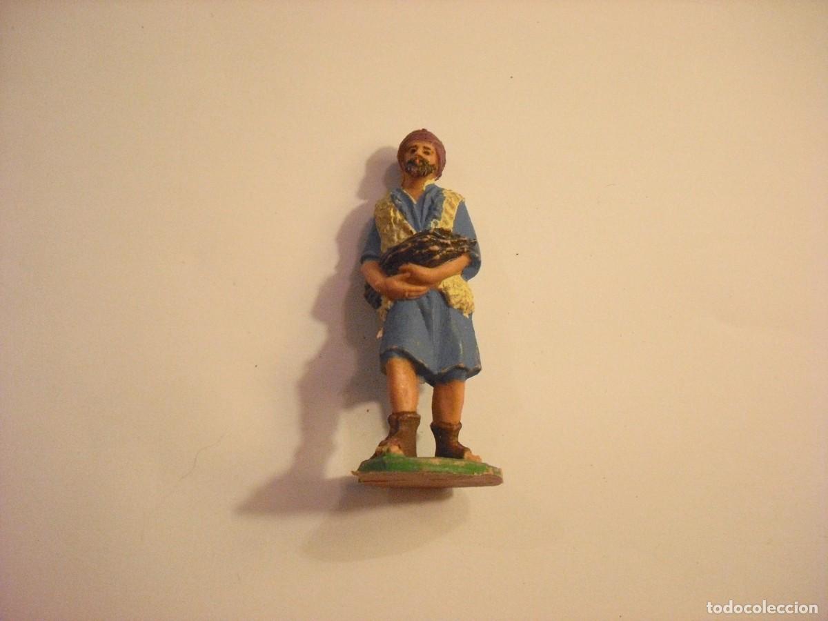 Statuine di Presepe: ANTIGUA FIGURA DE BELEN DE PVC , 8 CM, PECH ?