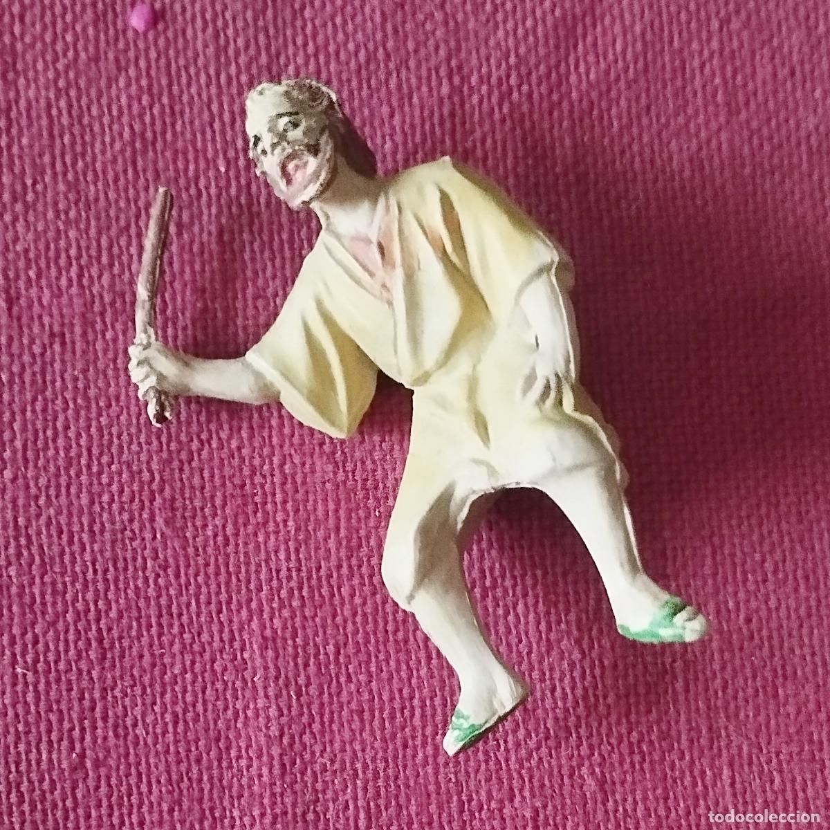 Figuras de Bel&eacute;n: PASTOR CON VARA - FIGURA DE PLASTICO PARA BELEN O PESEBRE