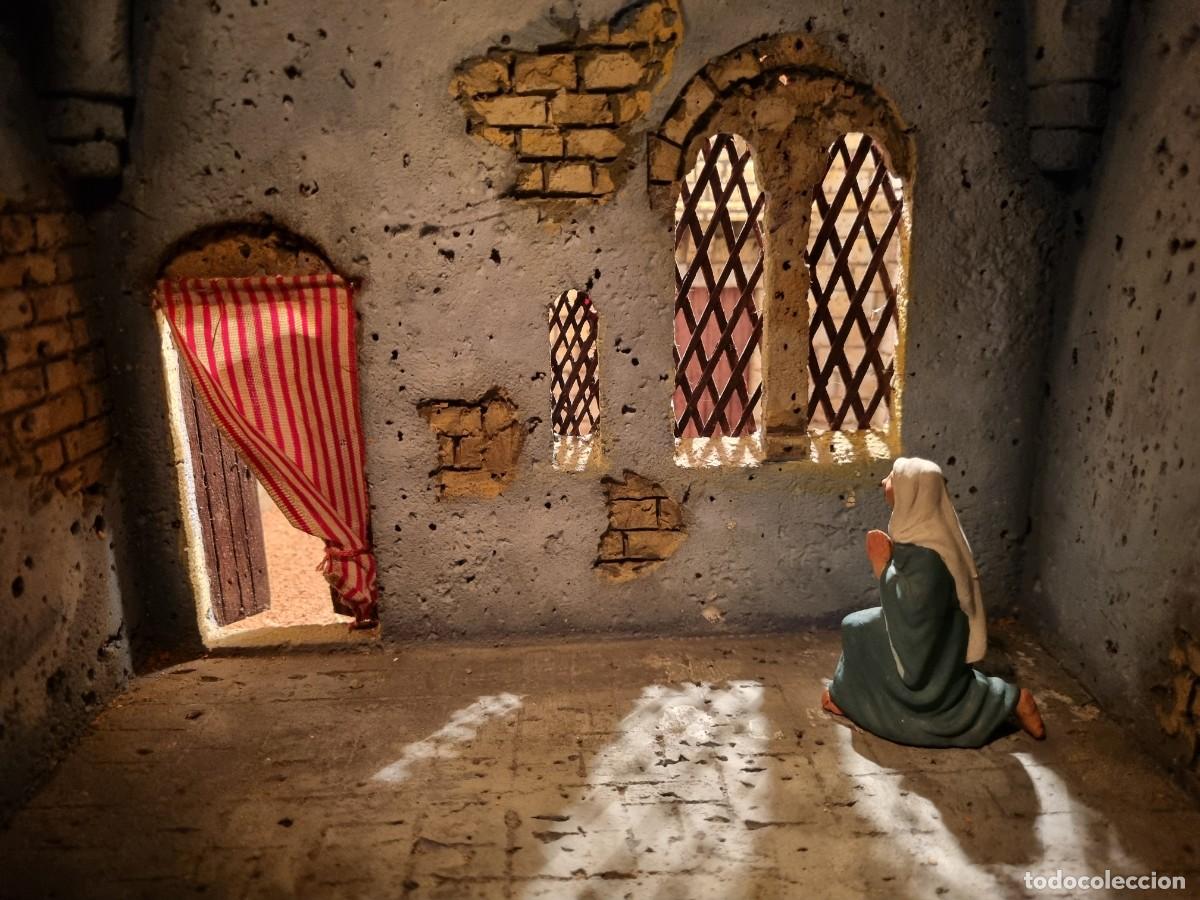 Figuras de Bel&eacute;n: DIORAMA antiguo con &oacute; sin figuras - BEL&Eacute;N PESEBRE CASTELLS