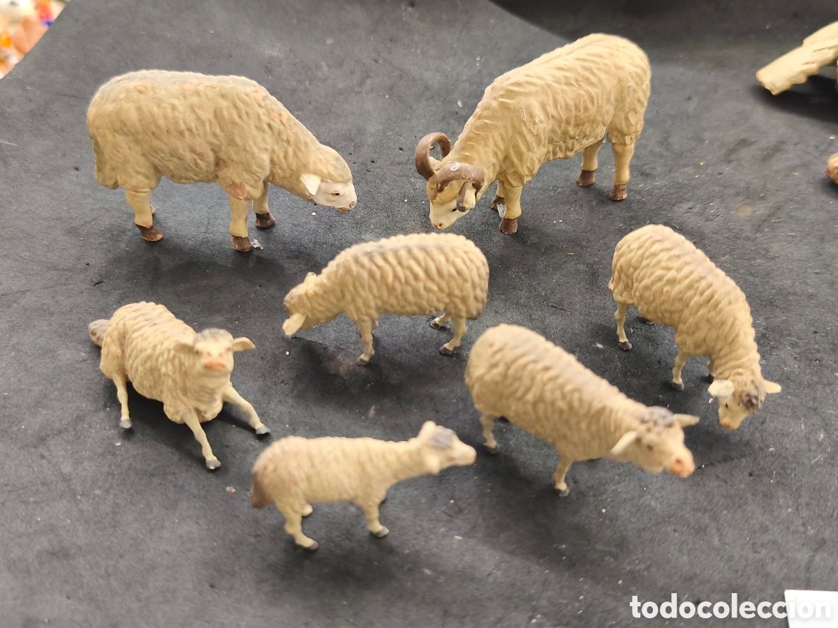 Figuras de Bel&eacute;n: Lote 7 figuras Bel&eacute;n Castells???