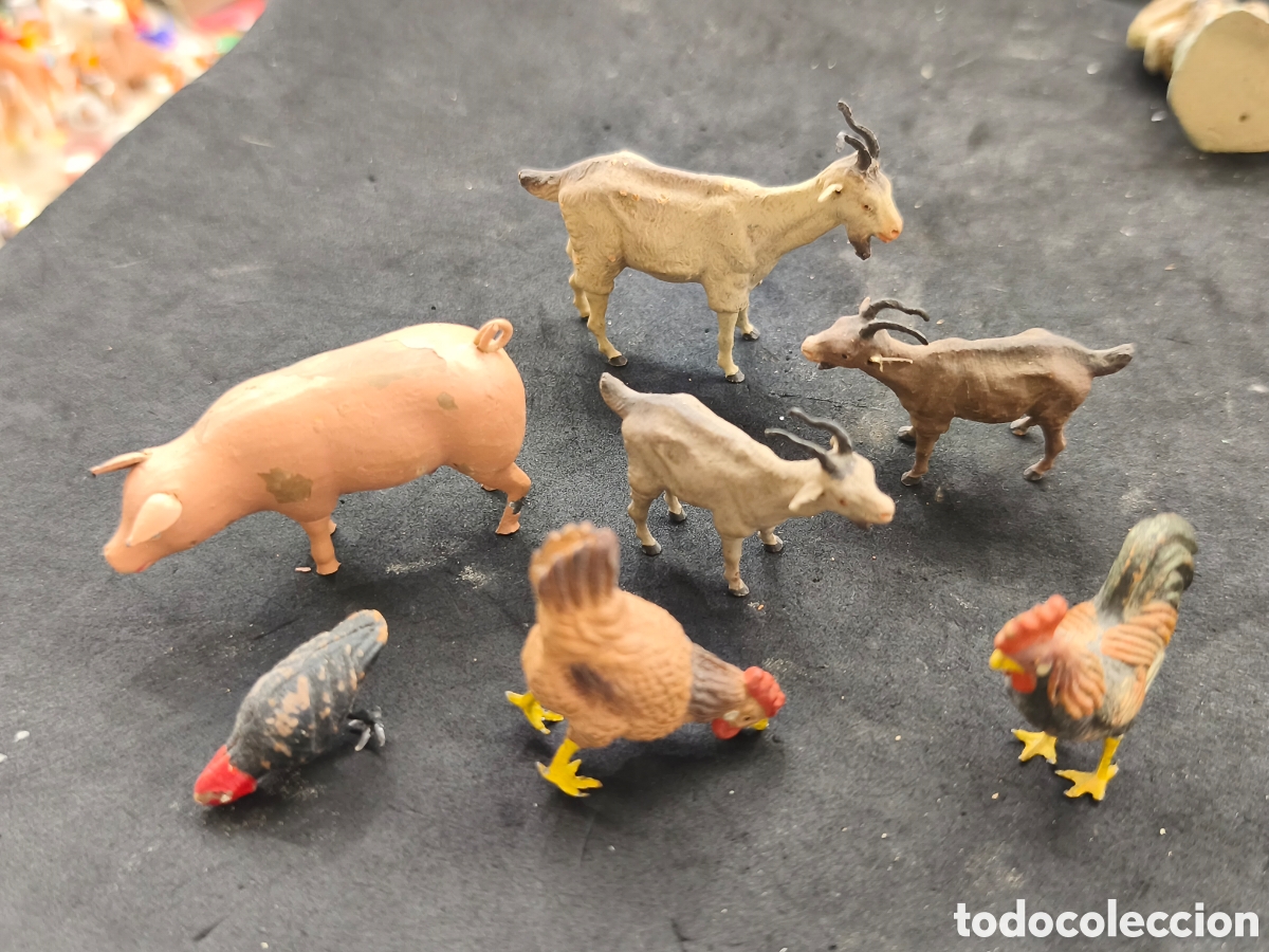 Figuren f&uuml;r Weihnachtskrippen: Lote 7 figuras Bel&eacute;n