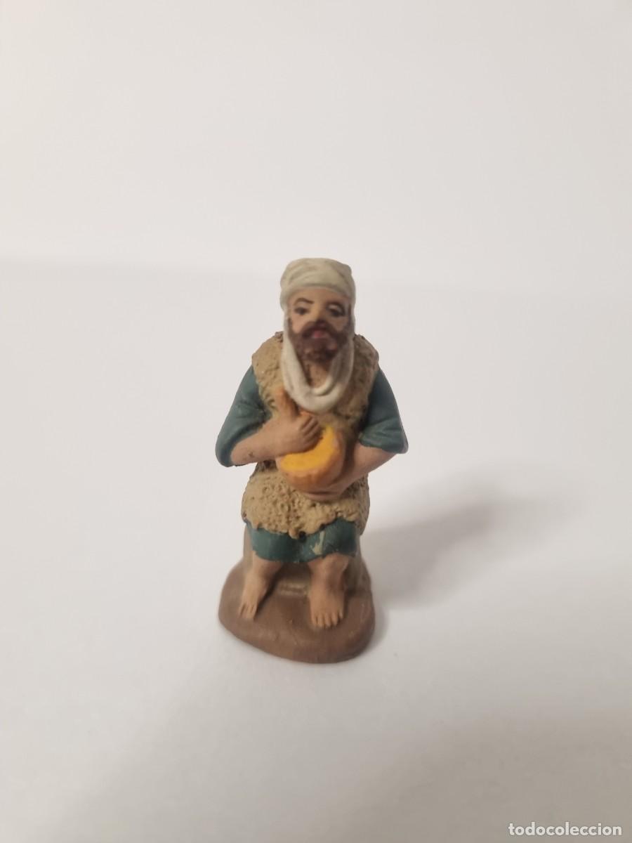 Figuras de Bel&eacute;n: Figura 4 cm ESTILO CASTELLS - BEL&Eacute;N PESEBRE BARRO