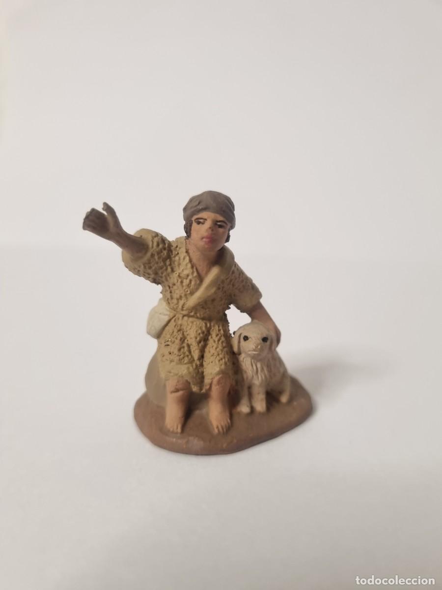 Figuras de Bel&eacute;n: Figura 4 cm ESTILO CASTELLS - BEL&Eacute;N PESEBRE BARRO
