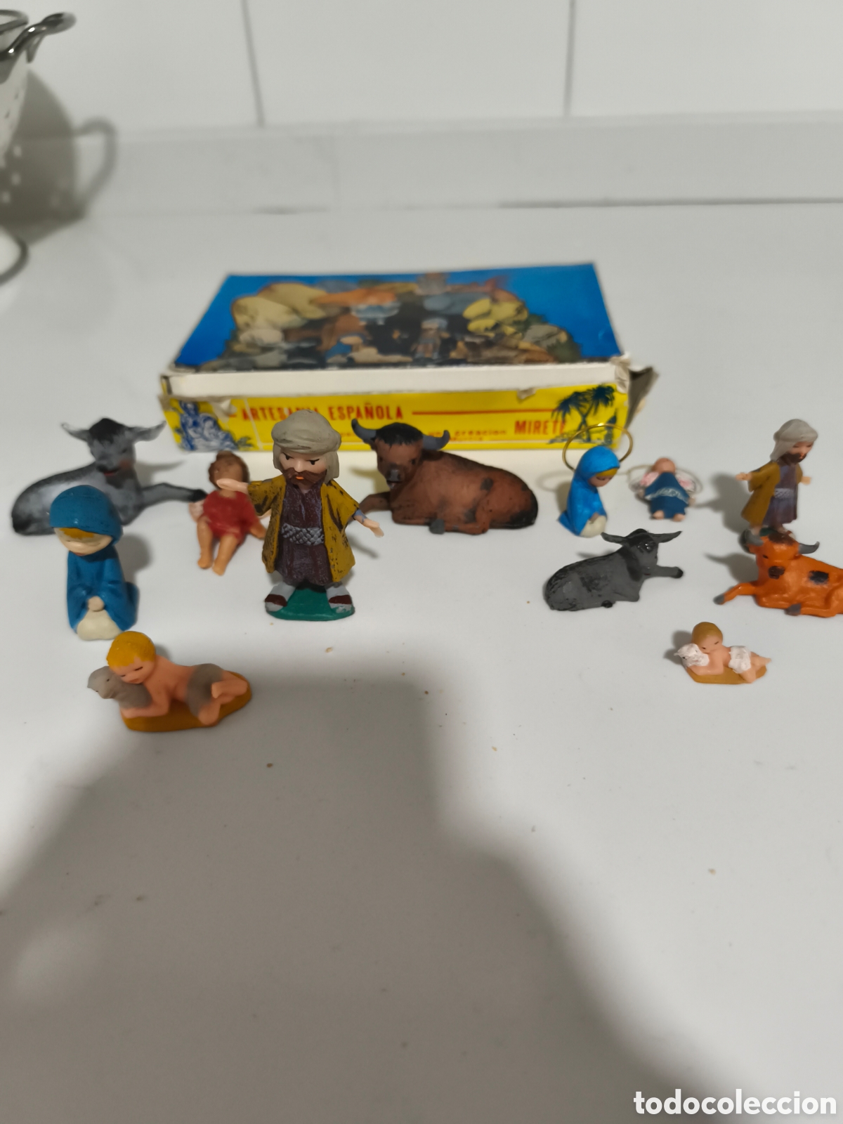 Figuras de Bel&eacute;n: Lote de 2 nacimientos completos de creaciones Mirete en perfecto estado