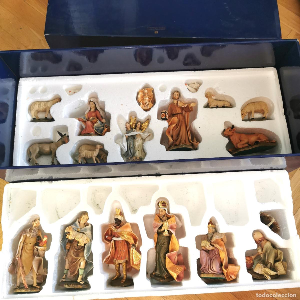 Figuras de Bel&eacute;n: Bel&eacute;n Gloria in Excelsis Deo &ndash; Reyes Magos y figuras con caja original &ndash; Navidad