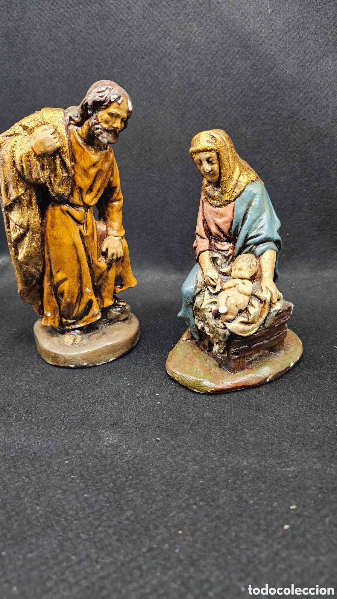 Figurines pour Cr&egrave;ches de No&euml;l: Antiguo nacimiento de bel&eacute;n d&eacute;cada de los 70