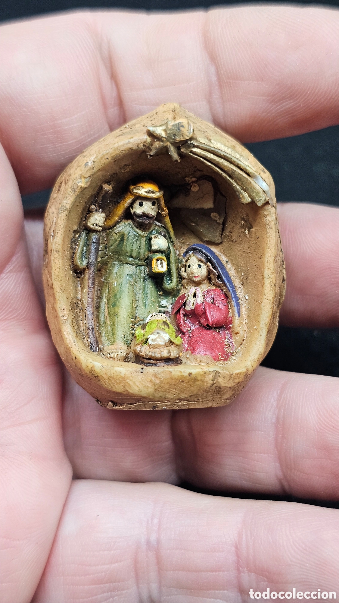 Figuras de Pres&eacute;pios: Nacimiento de bel&eacute;n en miniatura......
