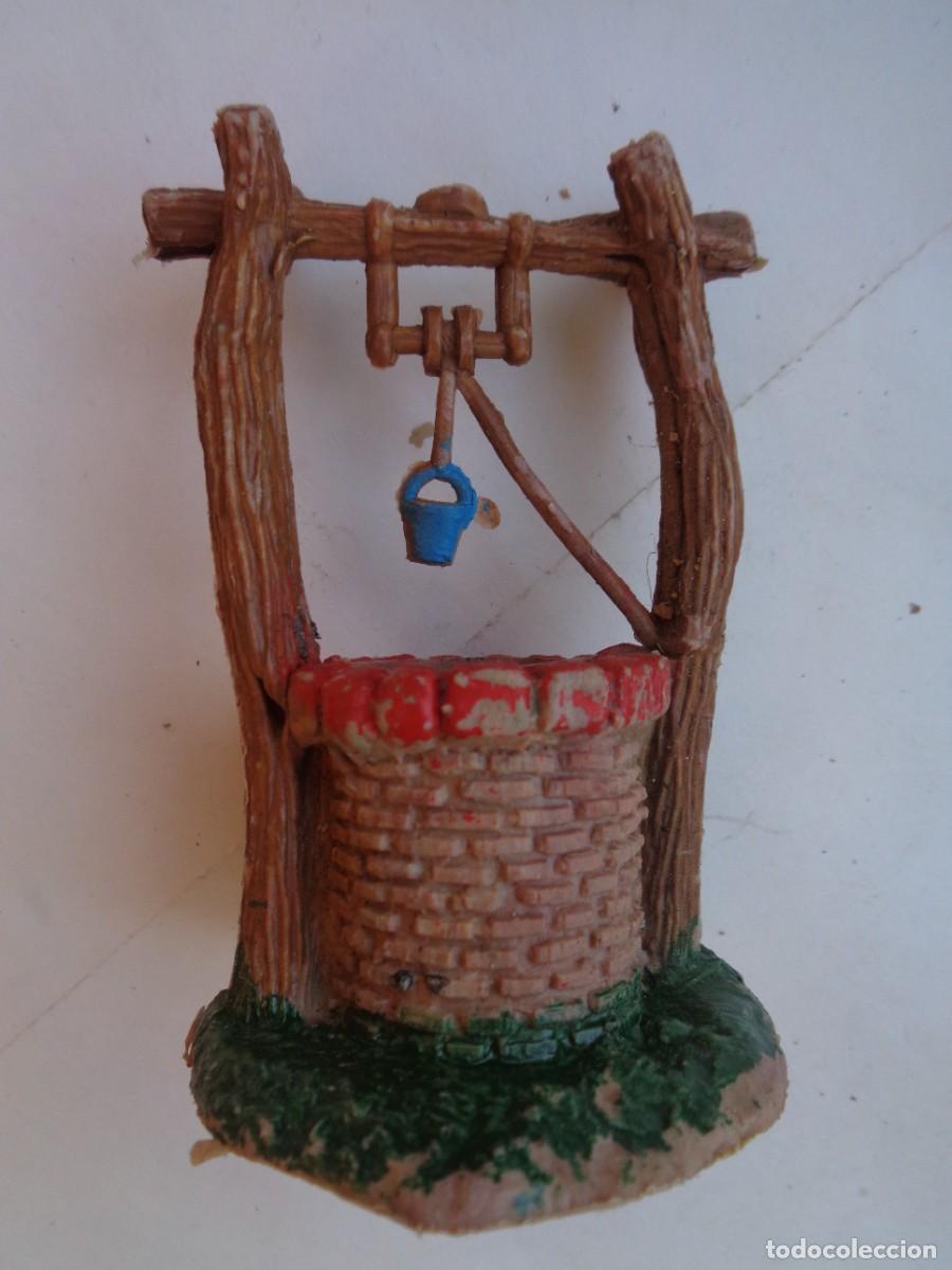 Figuras de Bel&eacute;n: ANTIGUA FIGURA DE PLASTICO DEL BELEN : POZO