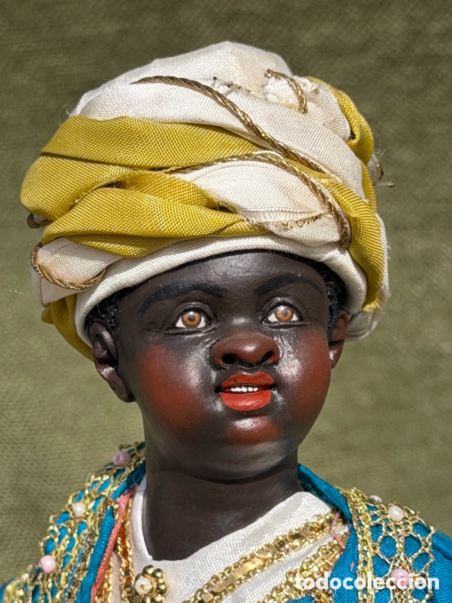 Figuras de Bel&eacute;n: Ni&ntilde;o oriental. Bel&eacute;n Napolitano.