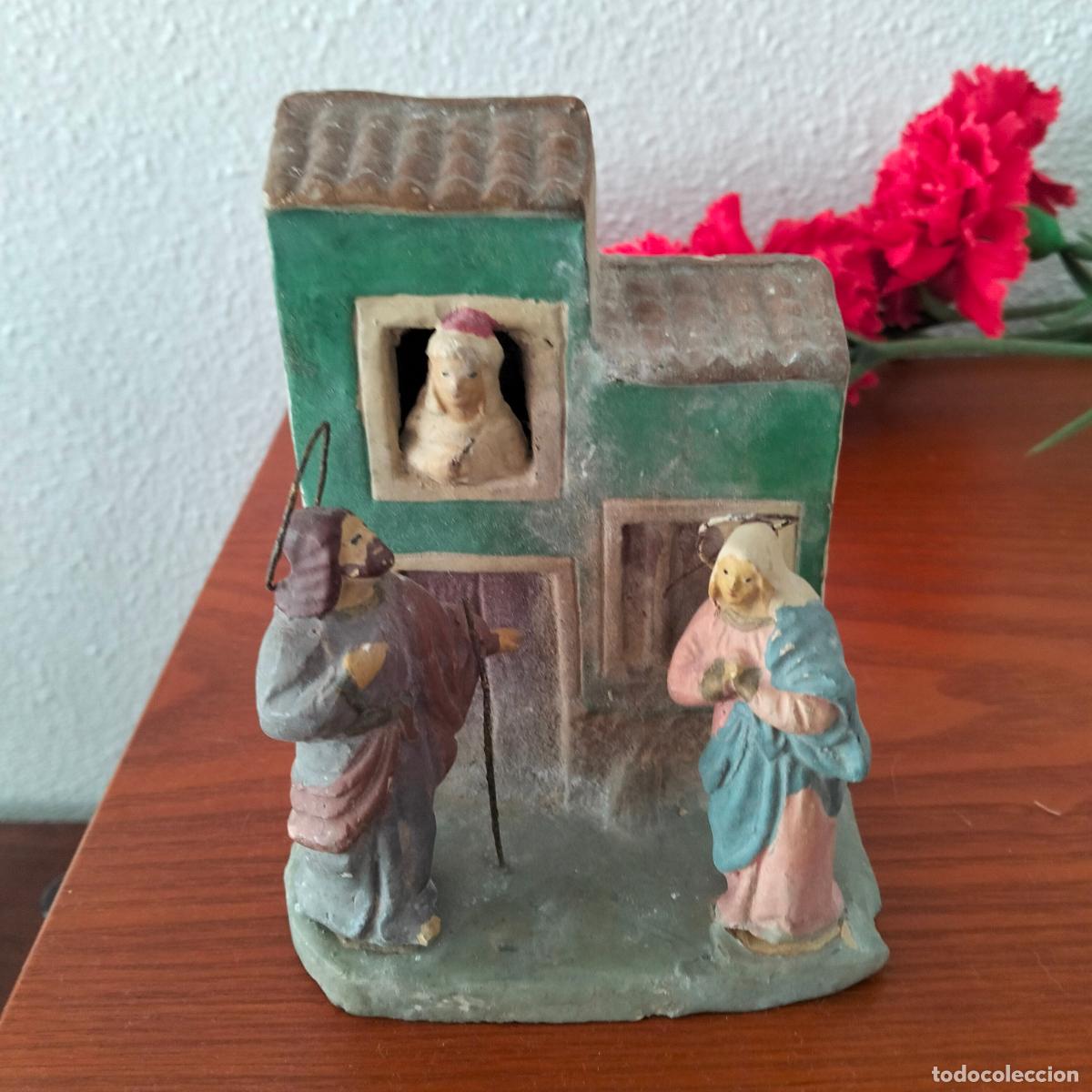 Figuras de Bel&eacute;n: Figura de bel&eacute;n pidiendo posada