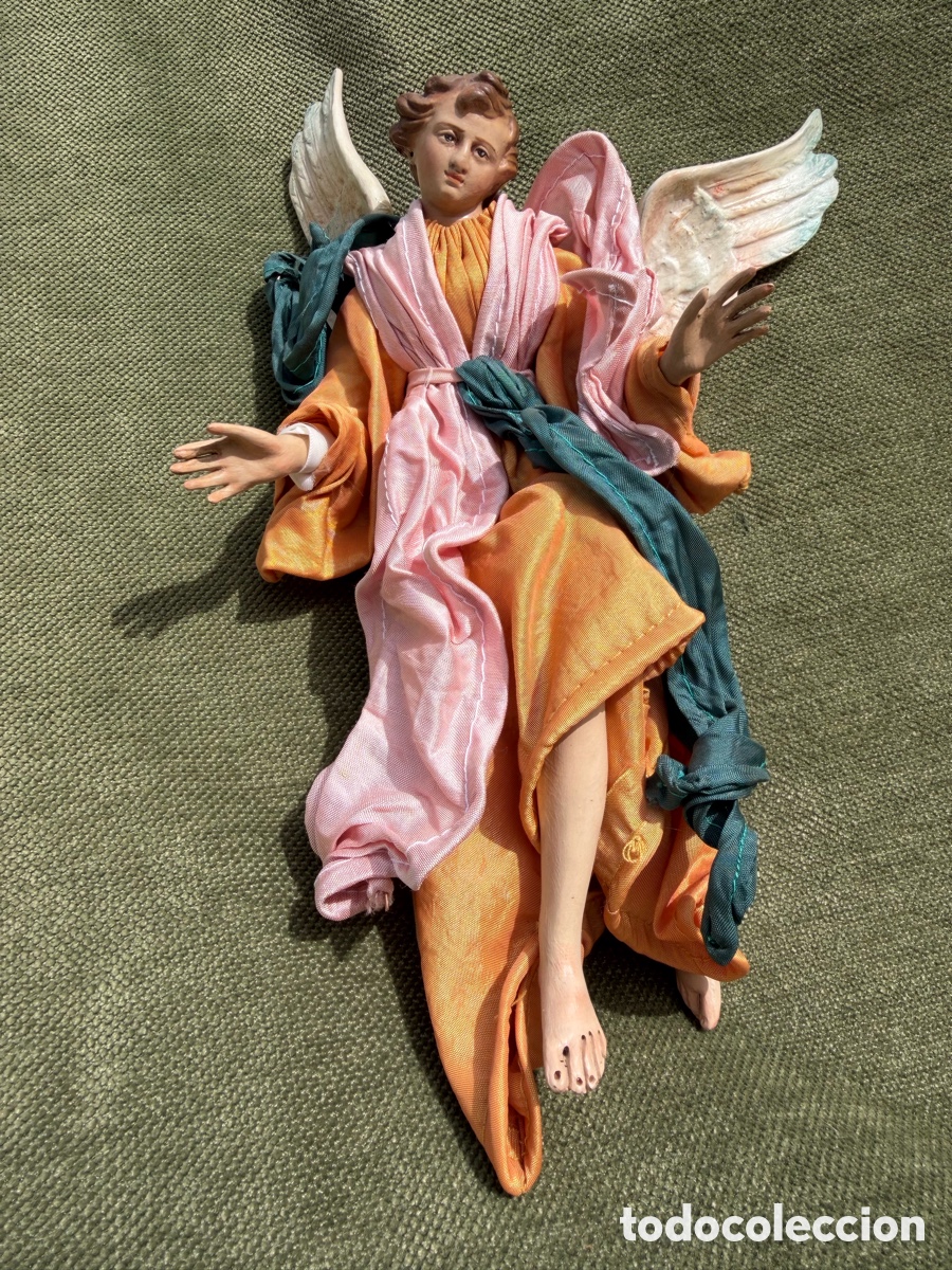 Figuras de Bel&eacute;n: &Aacute;ngel. Bel&eacute;n Napolitano.